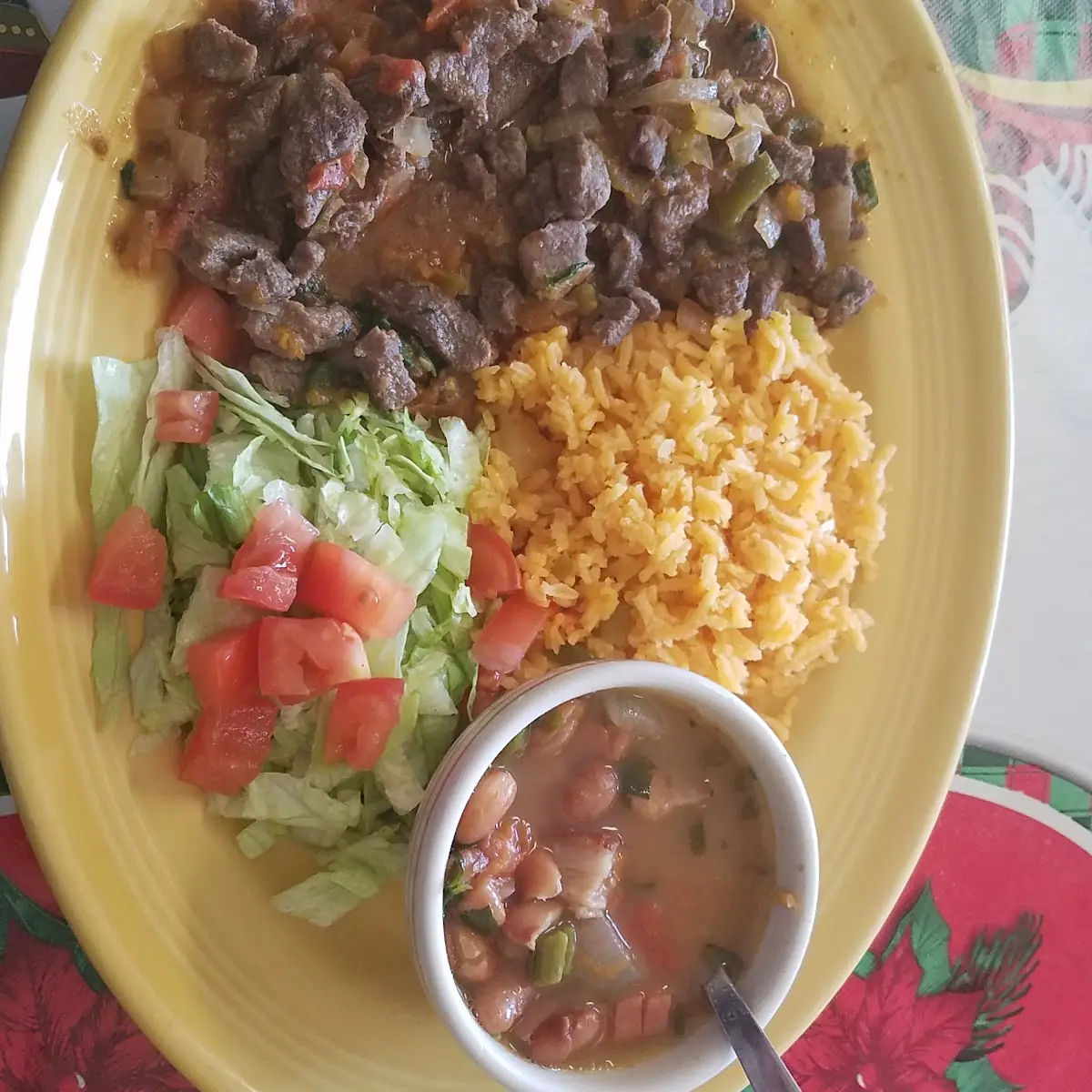Bistec Ranchero Plate