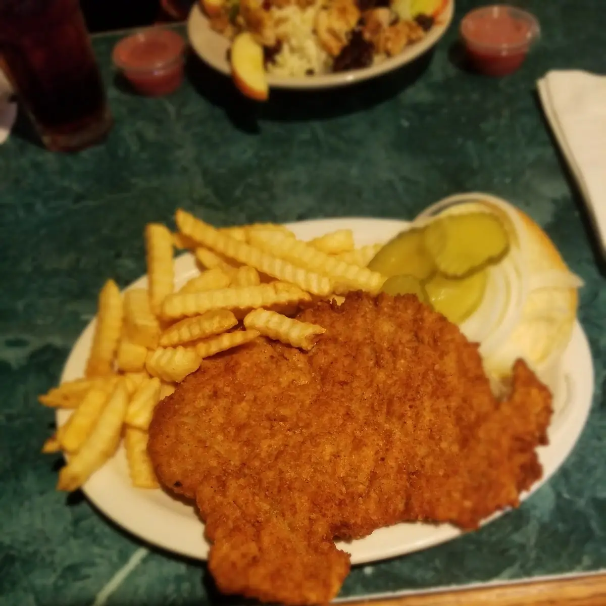 Jumbo Breaded Tenderloin with Fries