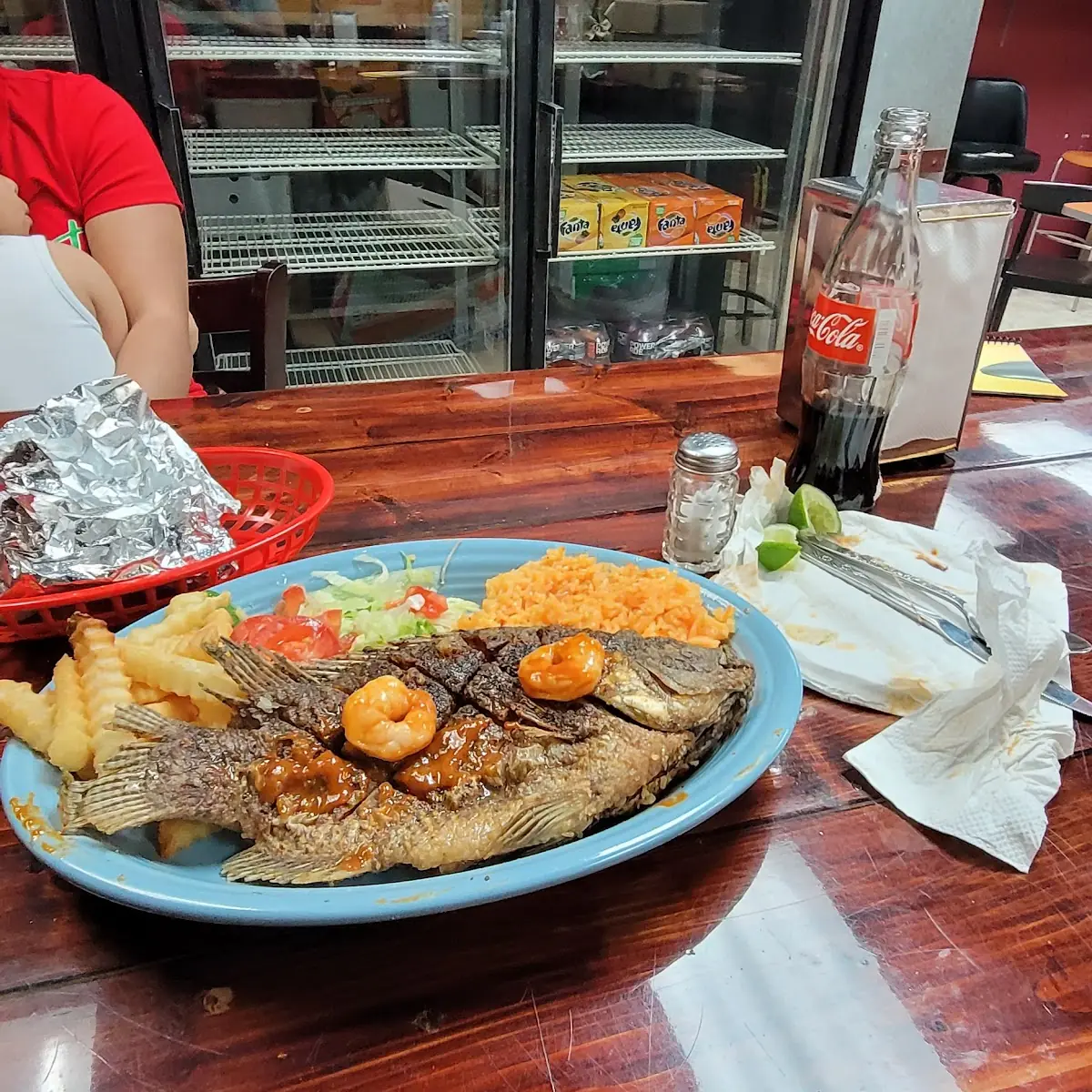 Mojarra Ala Diabla