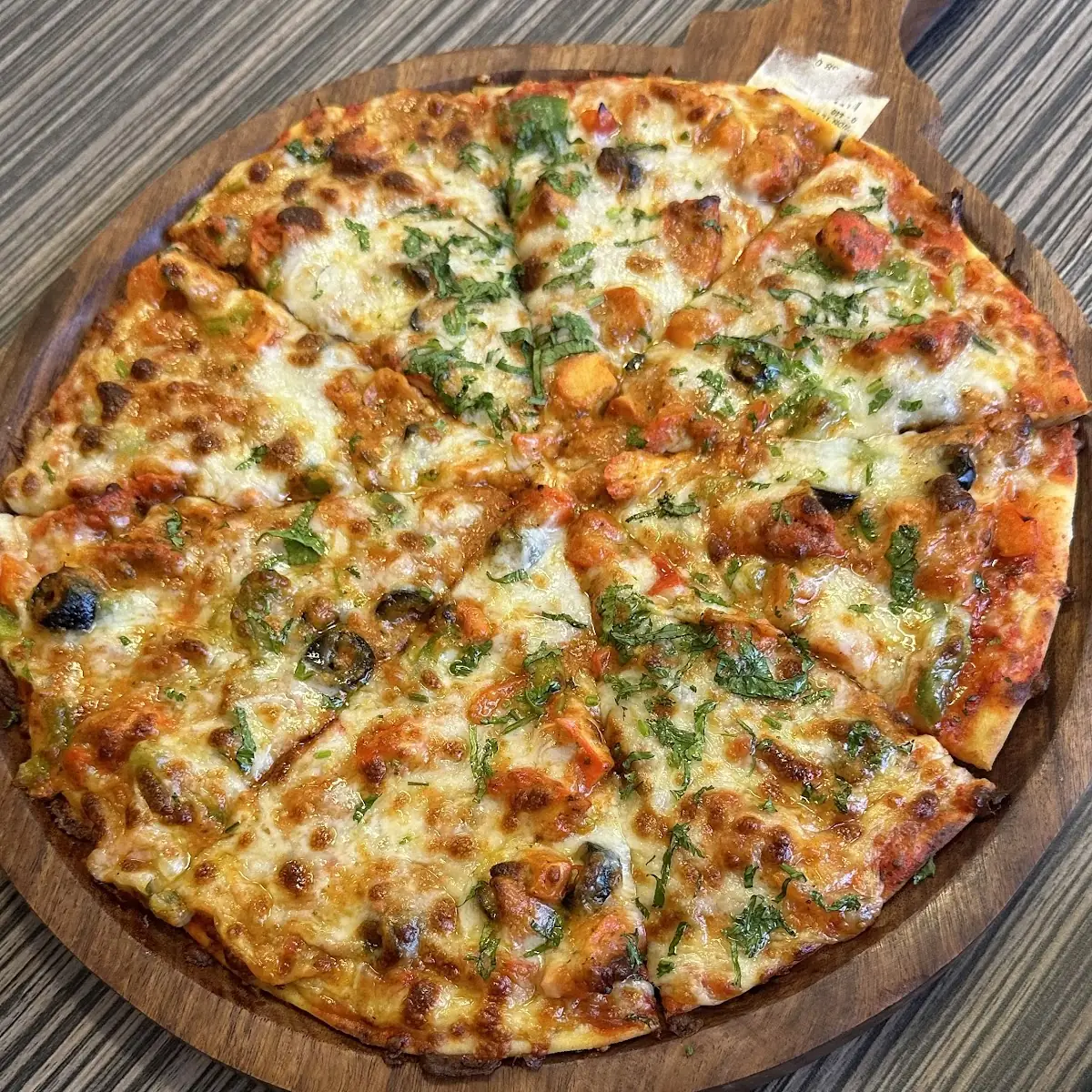 Butter Chicken Pizza