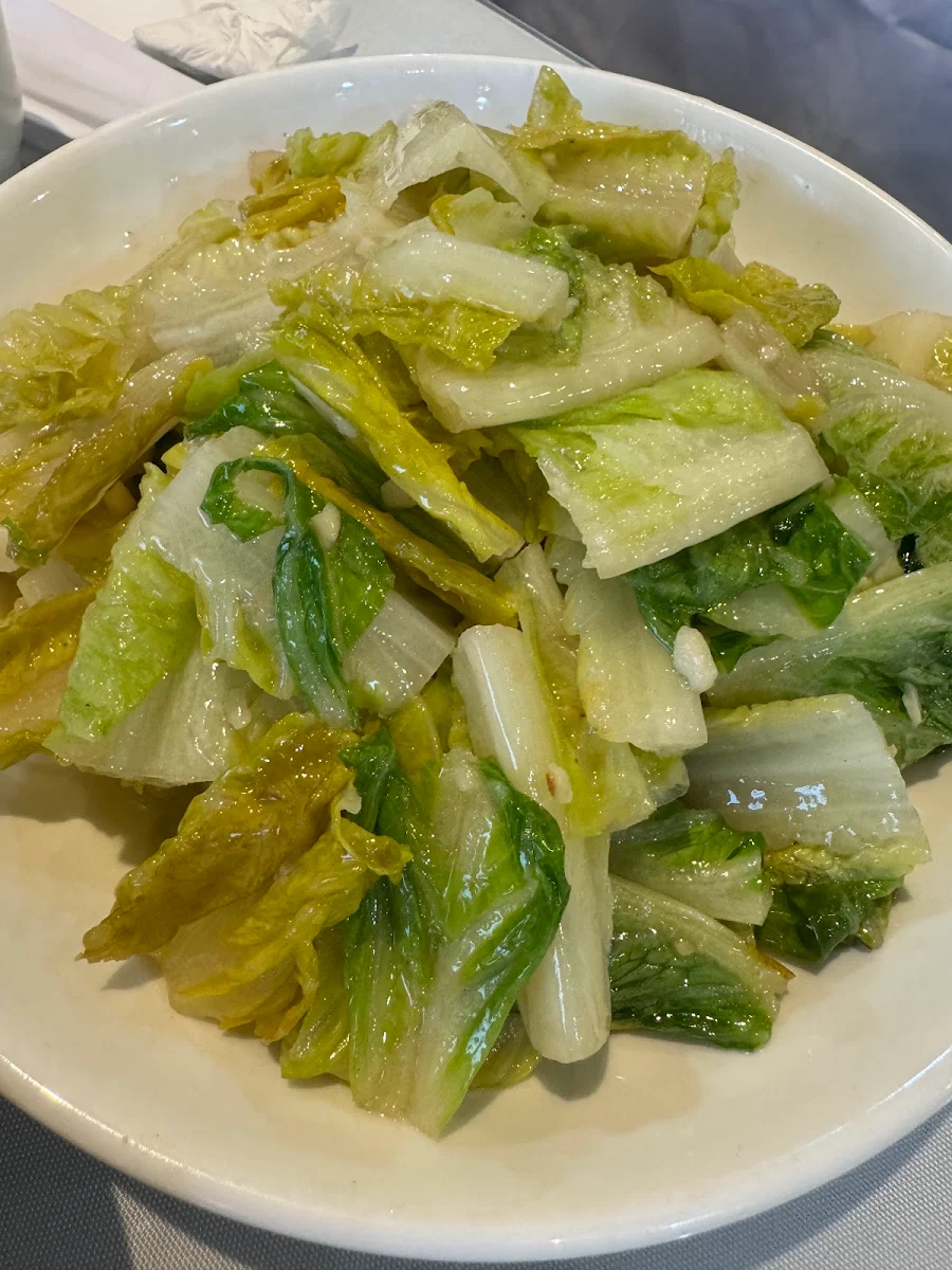 Lettuce Leaves with Garlic, SANHAO BBQ 川湘缘