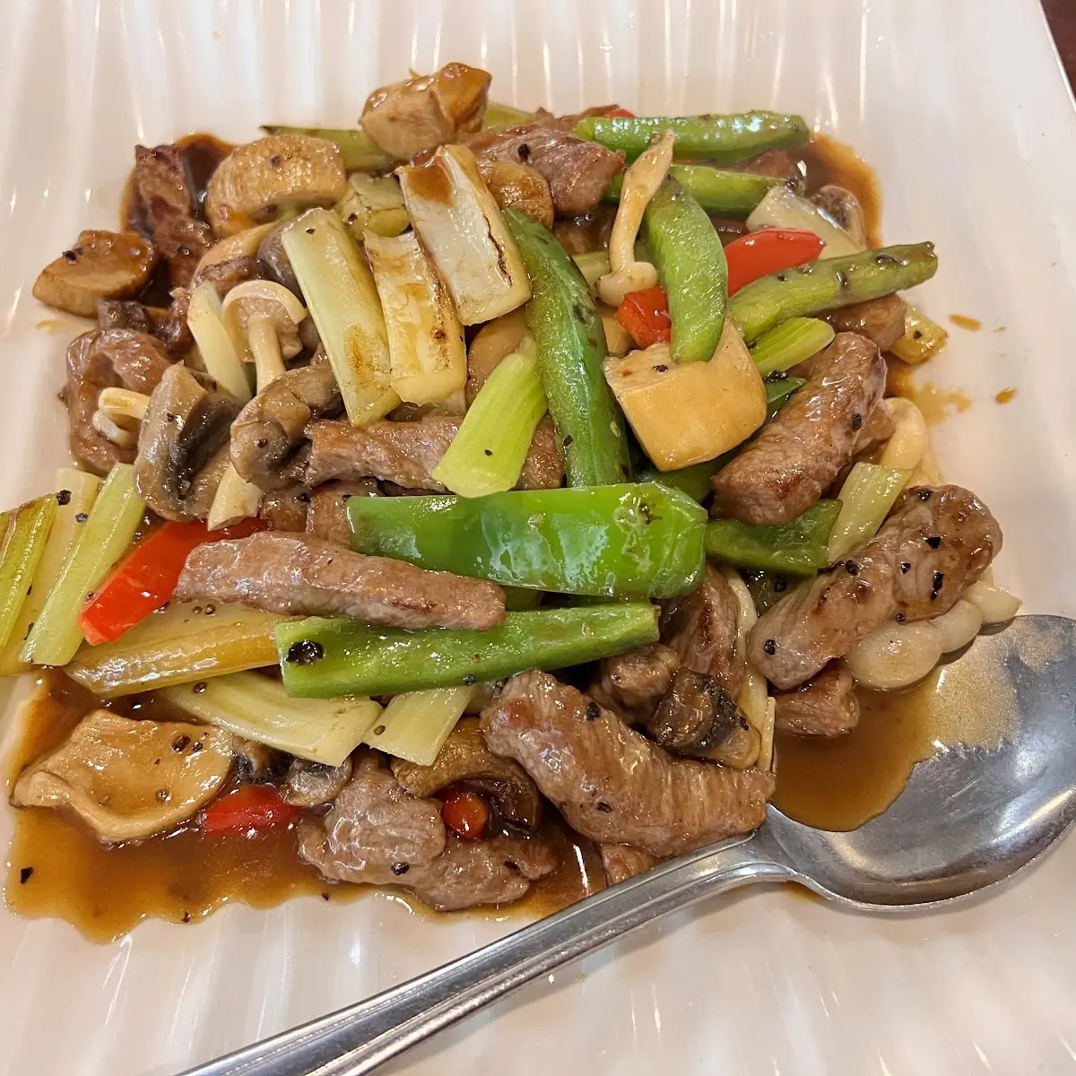 Beef Snow Peas