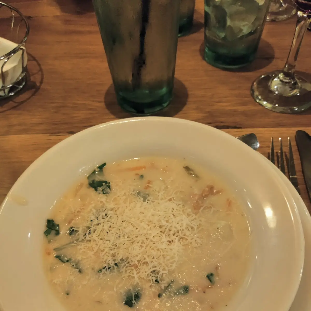 Chicken Soup with Potatoes Gnocchi