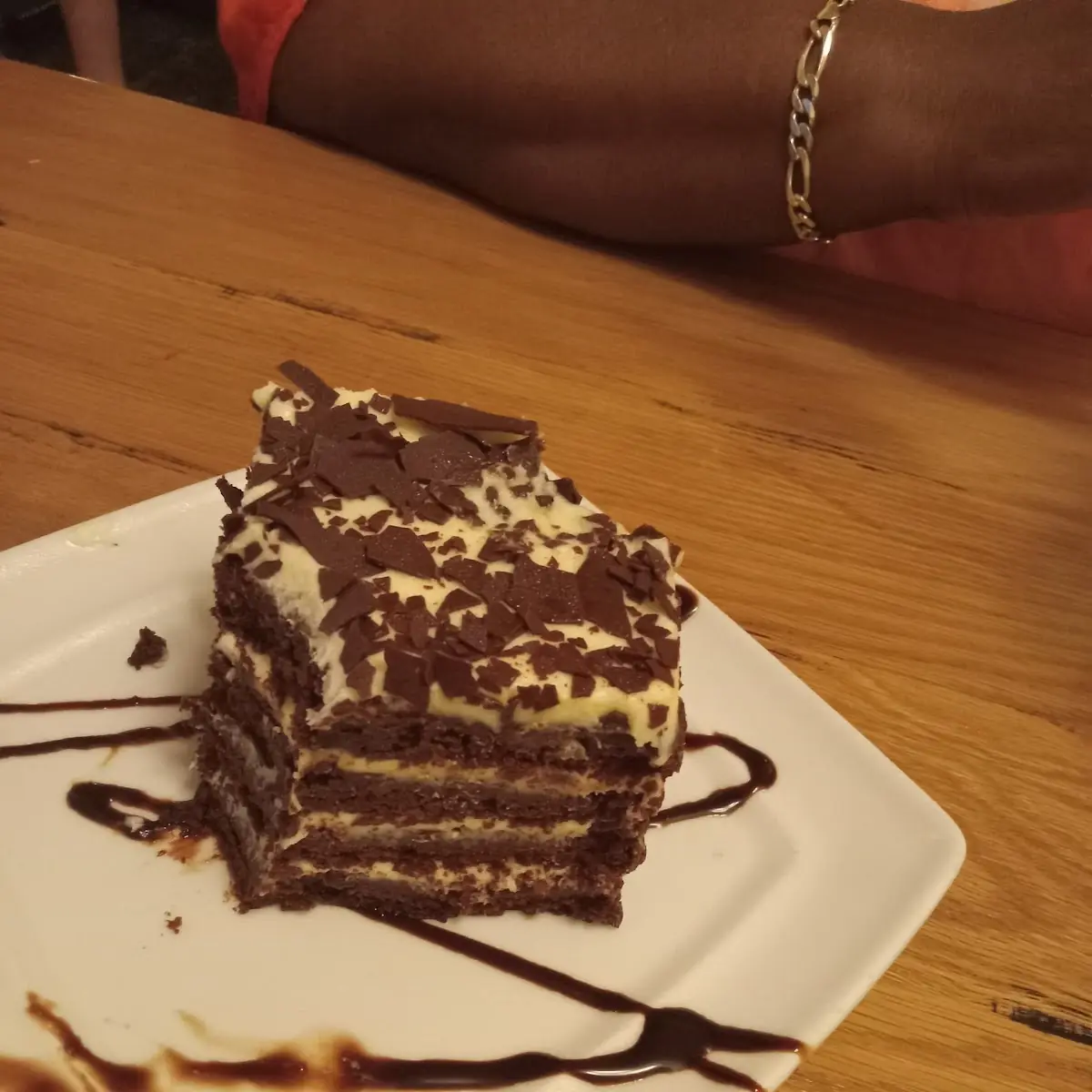 Chocolate Brownie Lasagna