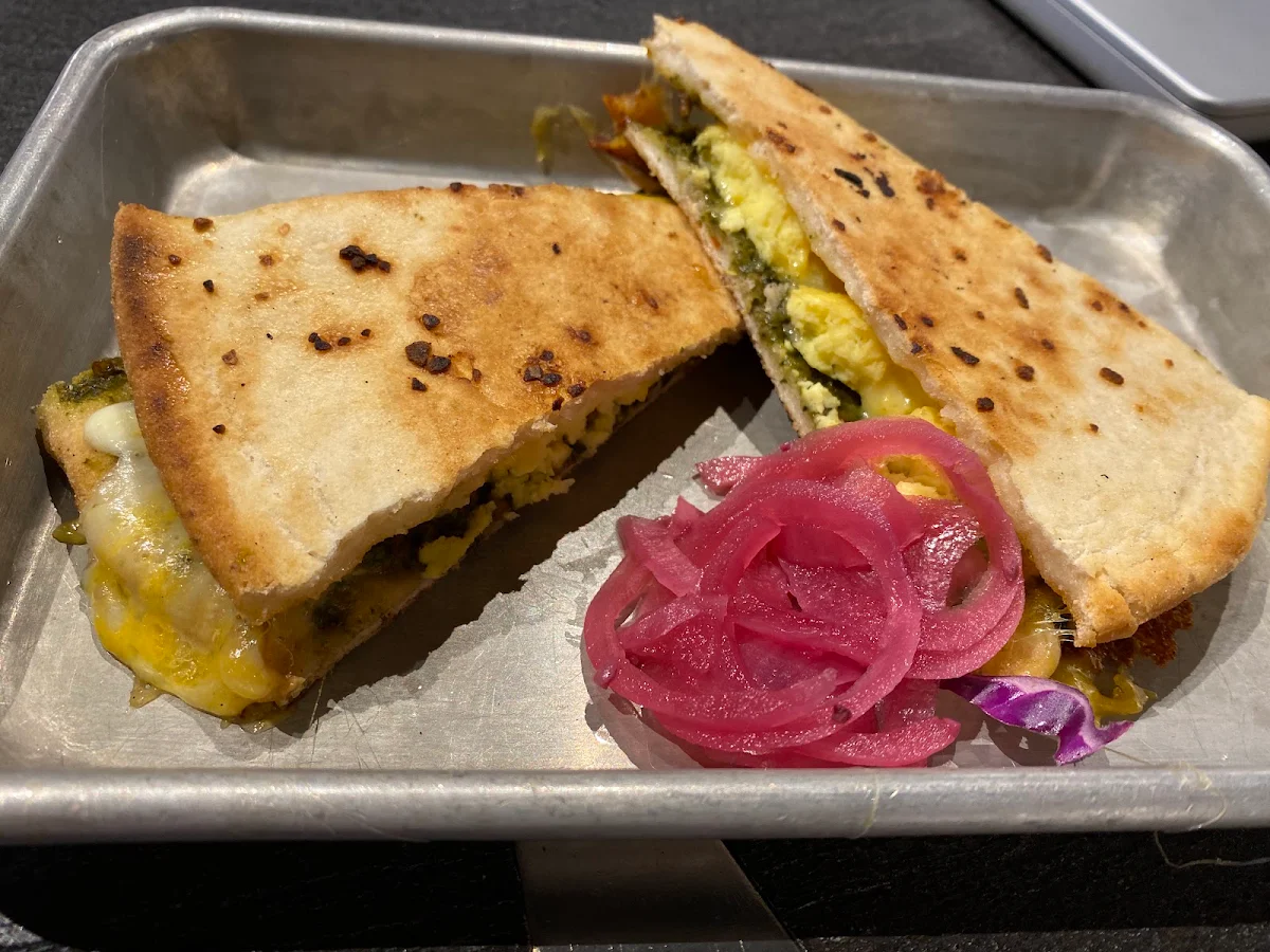 Egg Pesto Sandwich