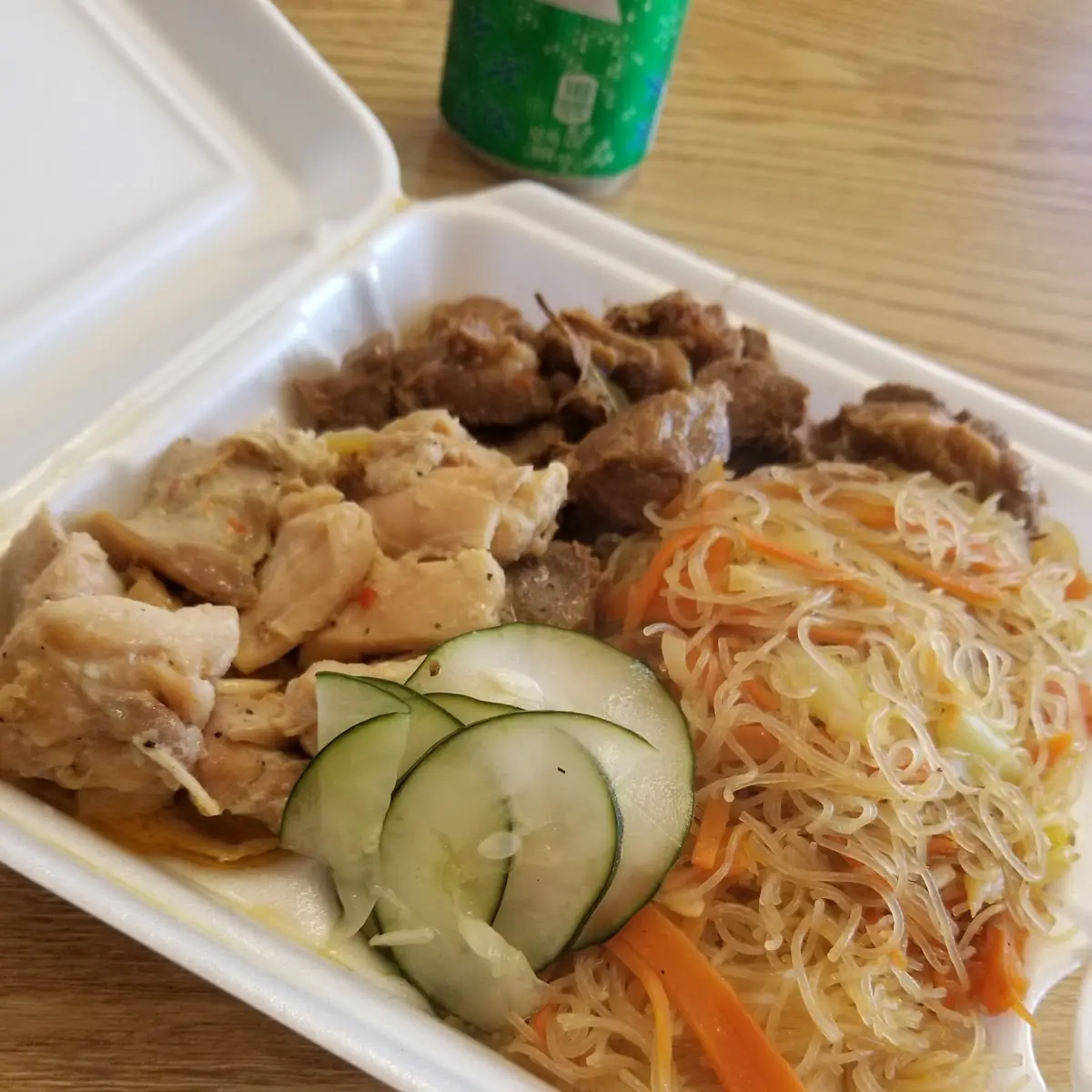 Pork Bicol Pork Adobo Pancit