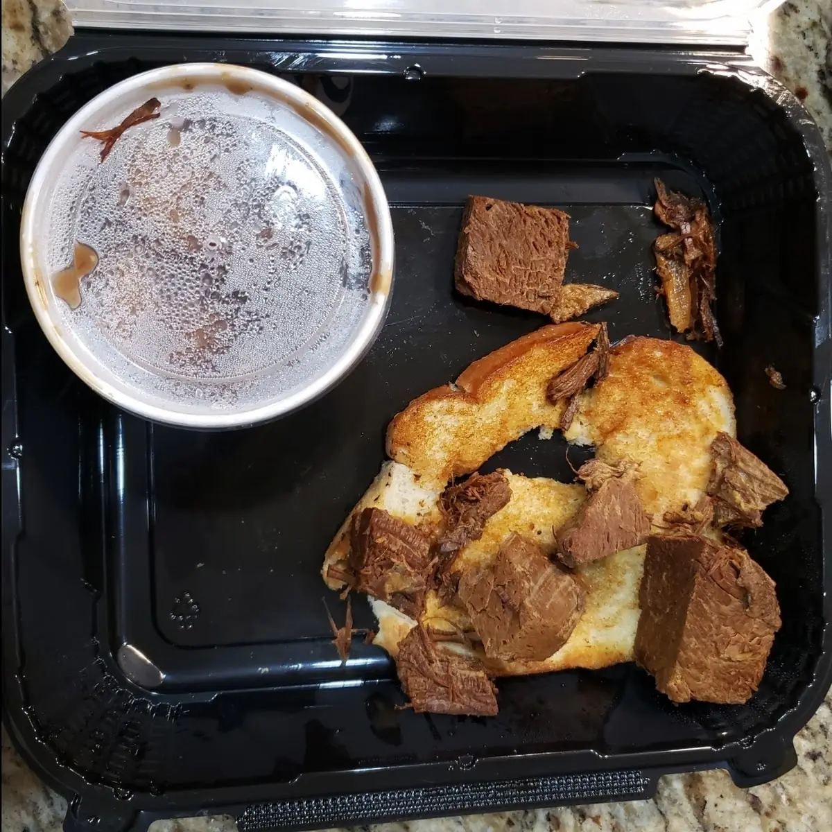 Sad Pot Roast Dinner