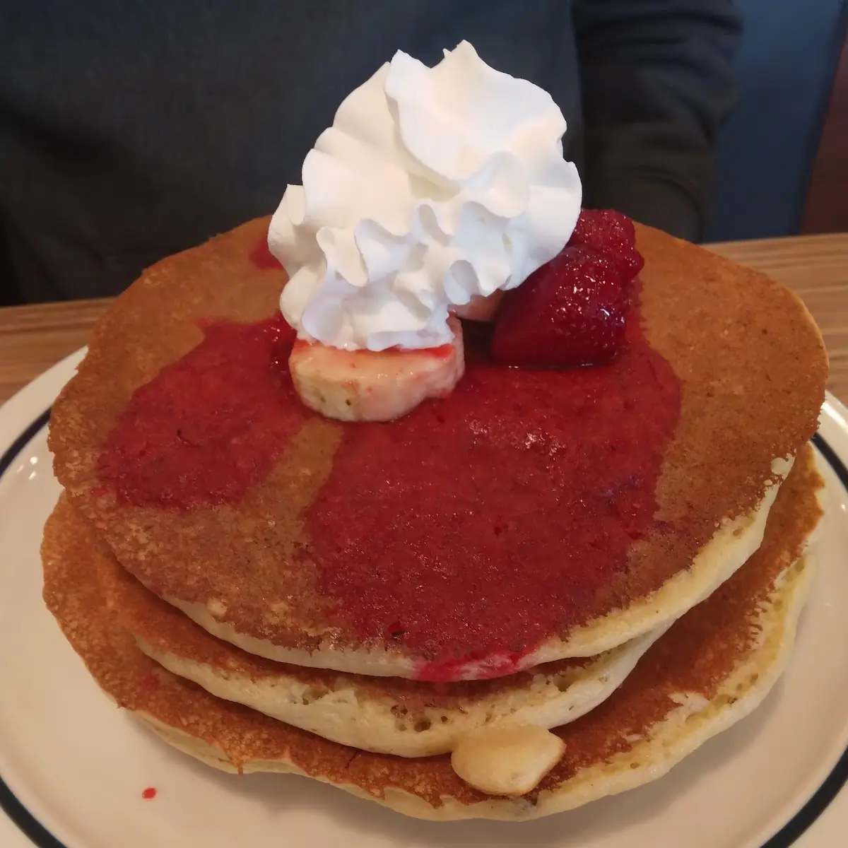 Strawberry Banana Pancakes