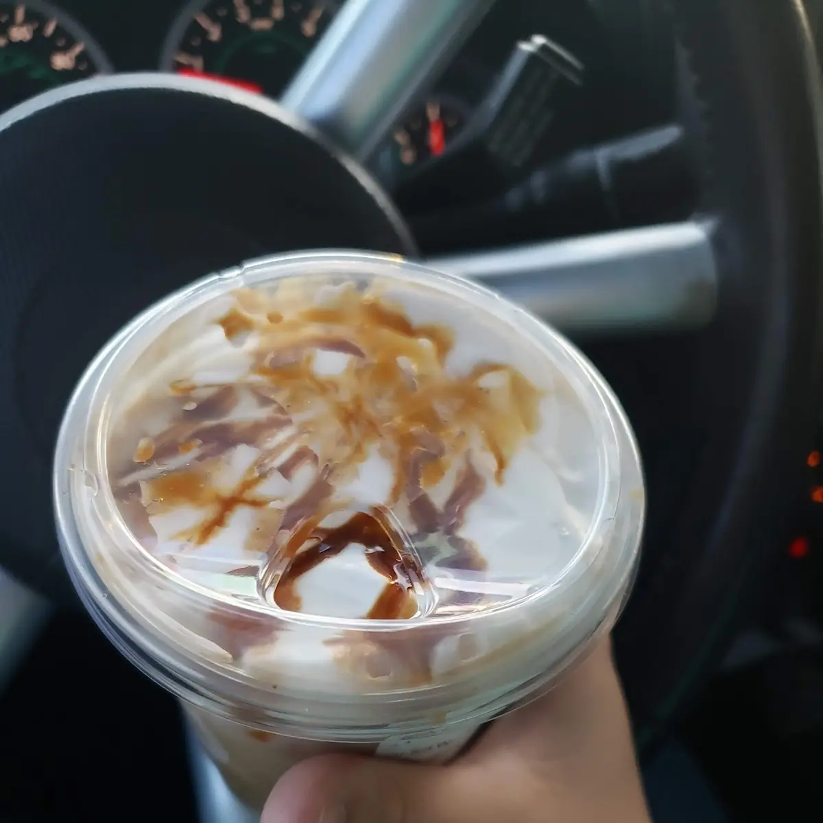 Grande Iced White Mocha with Vanilla Cold Foam