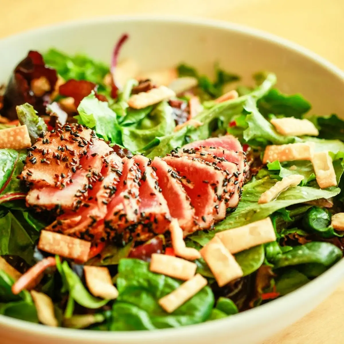 Seared Ahi Tuna Salad