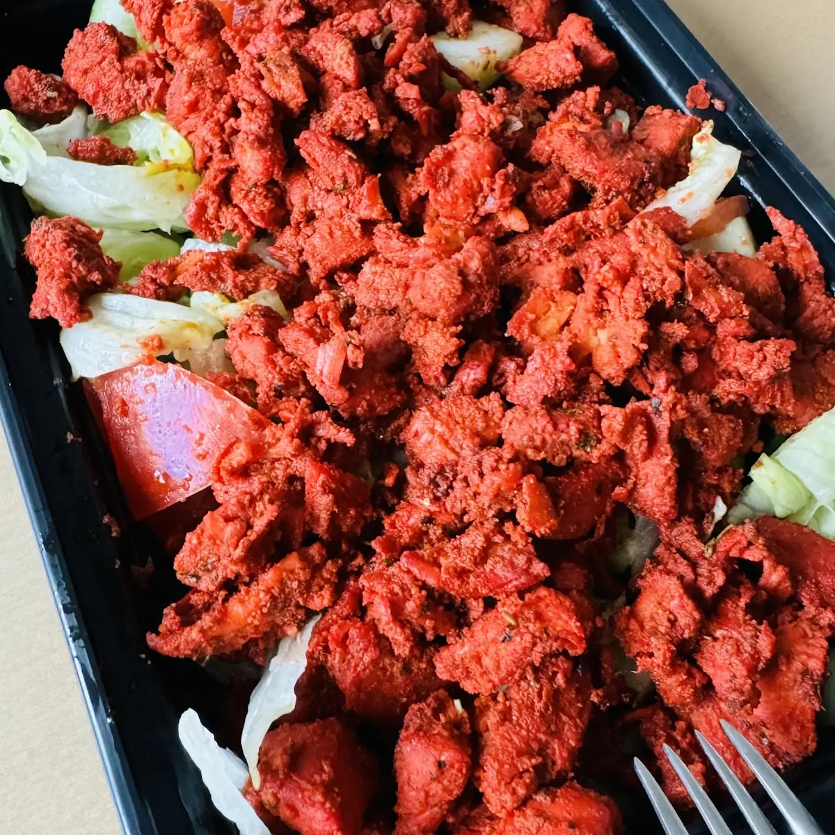 Chicken over Salad