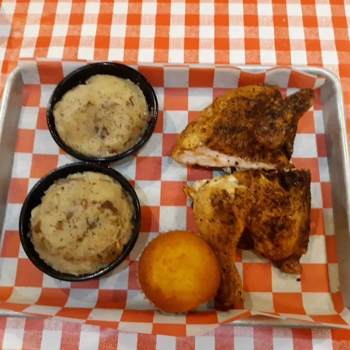 Country Roasted Chicken with Garlic