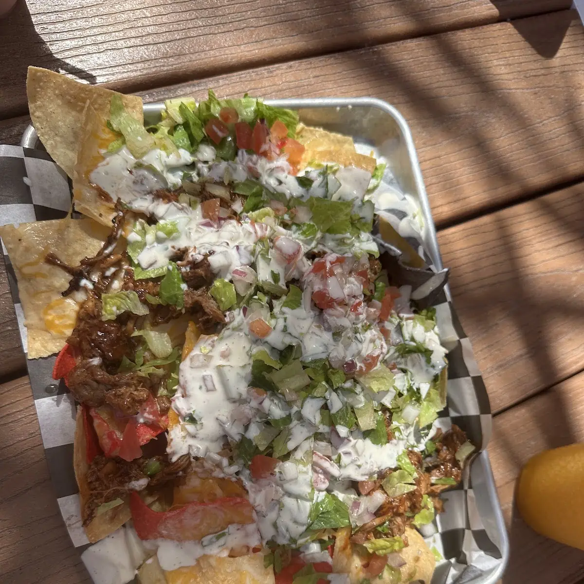 BBQ Pork Nachos