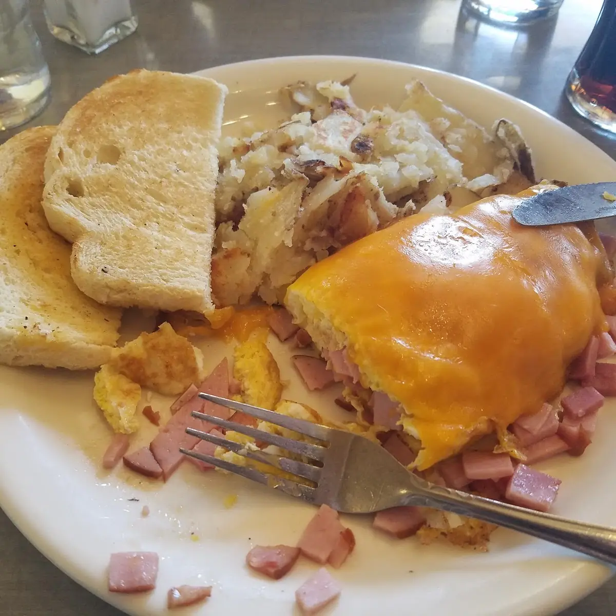 Ham and Cheese Omelet