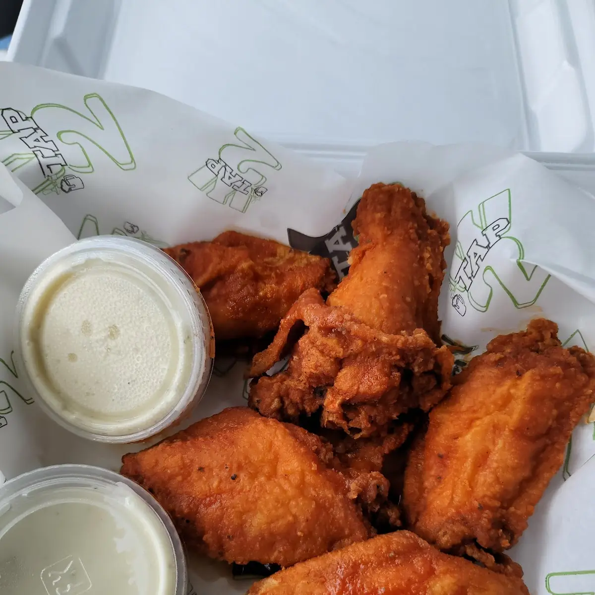 5 PC Wings Original Breaded