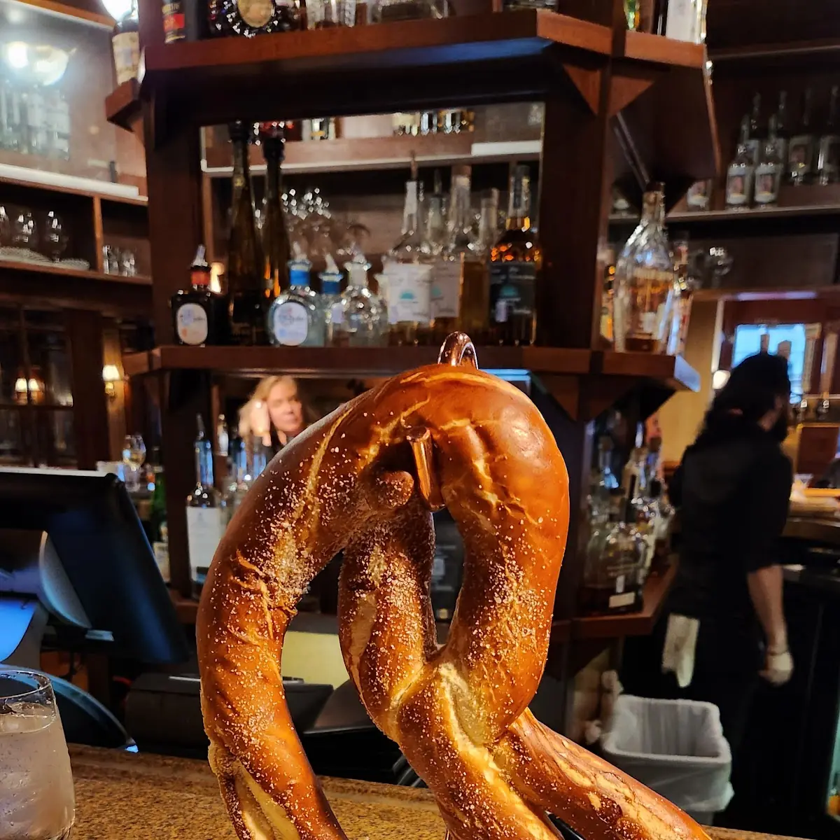 Beer Battered Pretzel
