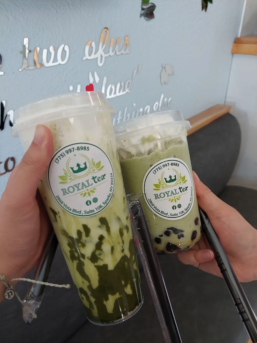 Cream Brulee Matcha and Matcha Smootea