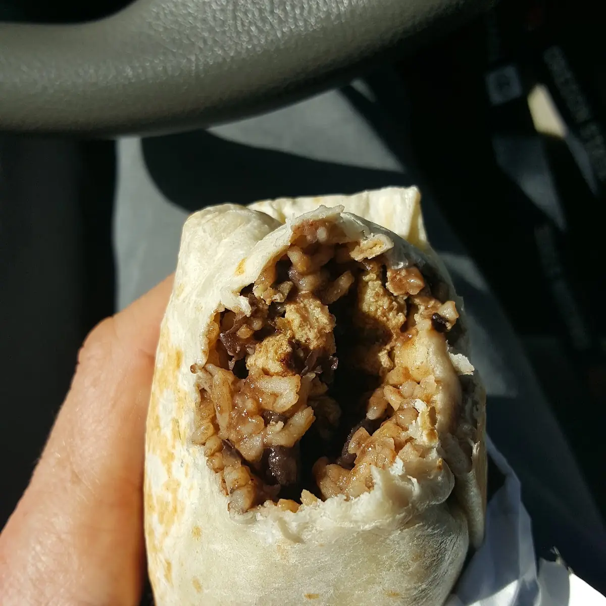 Beans and Cheese Burrito