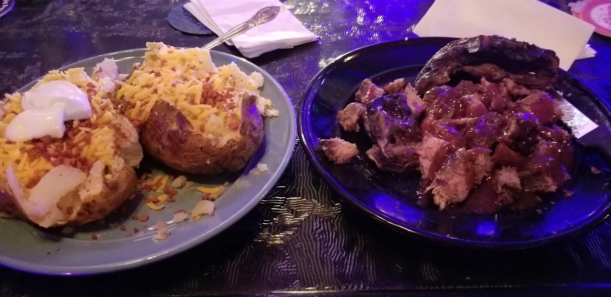 Steak and Loaded Baked Potato