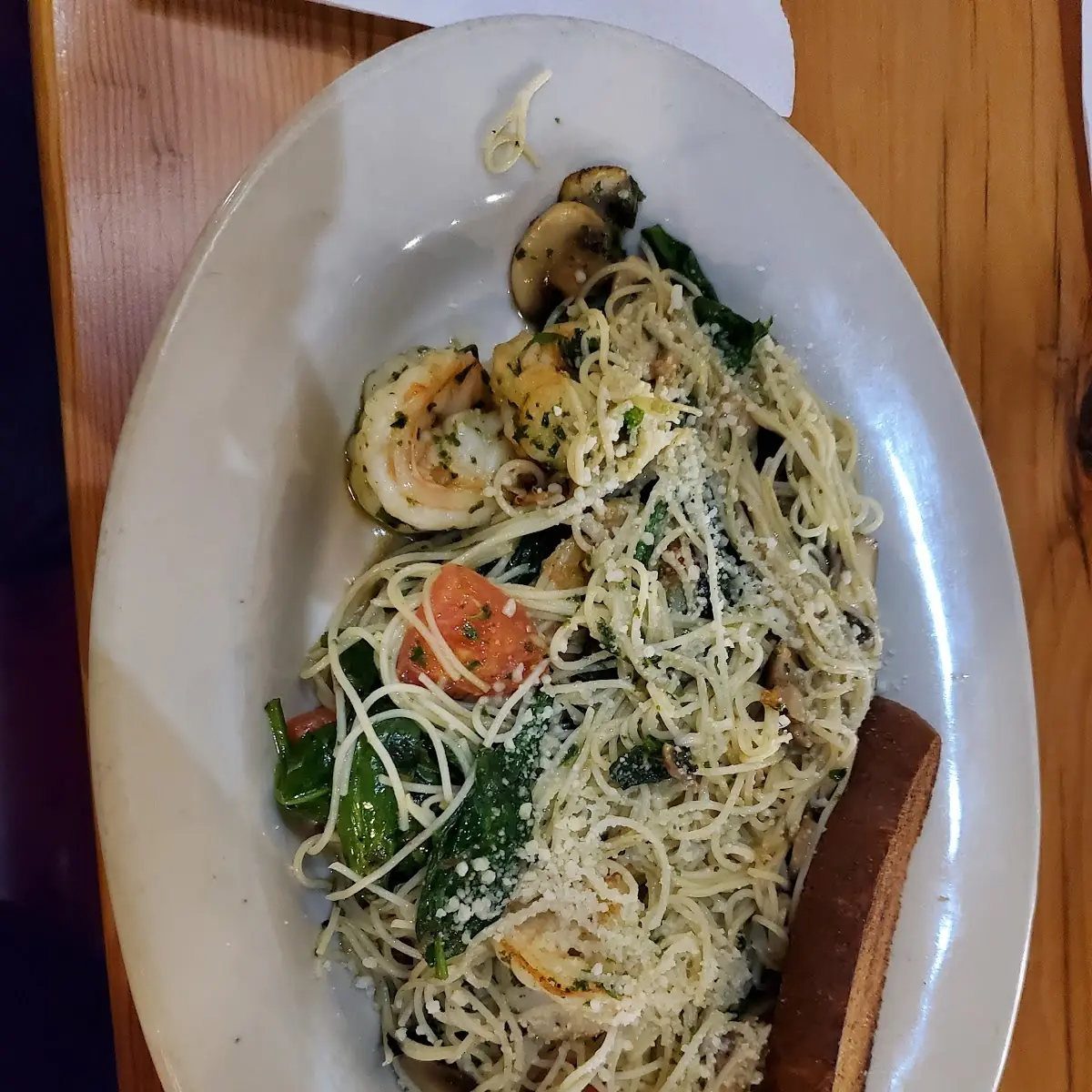 Shrimp and Linguine with Clam Sauce