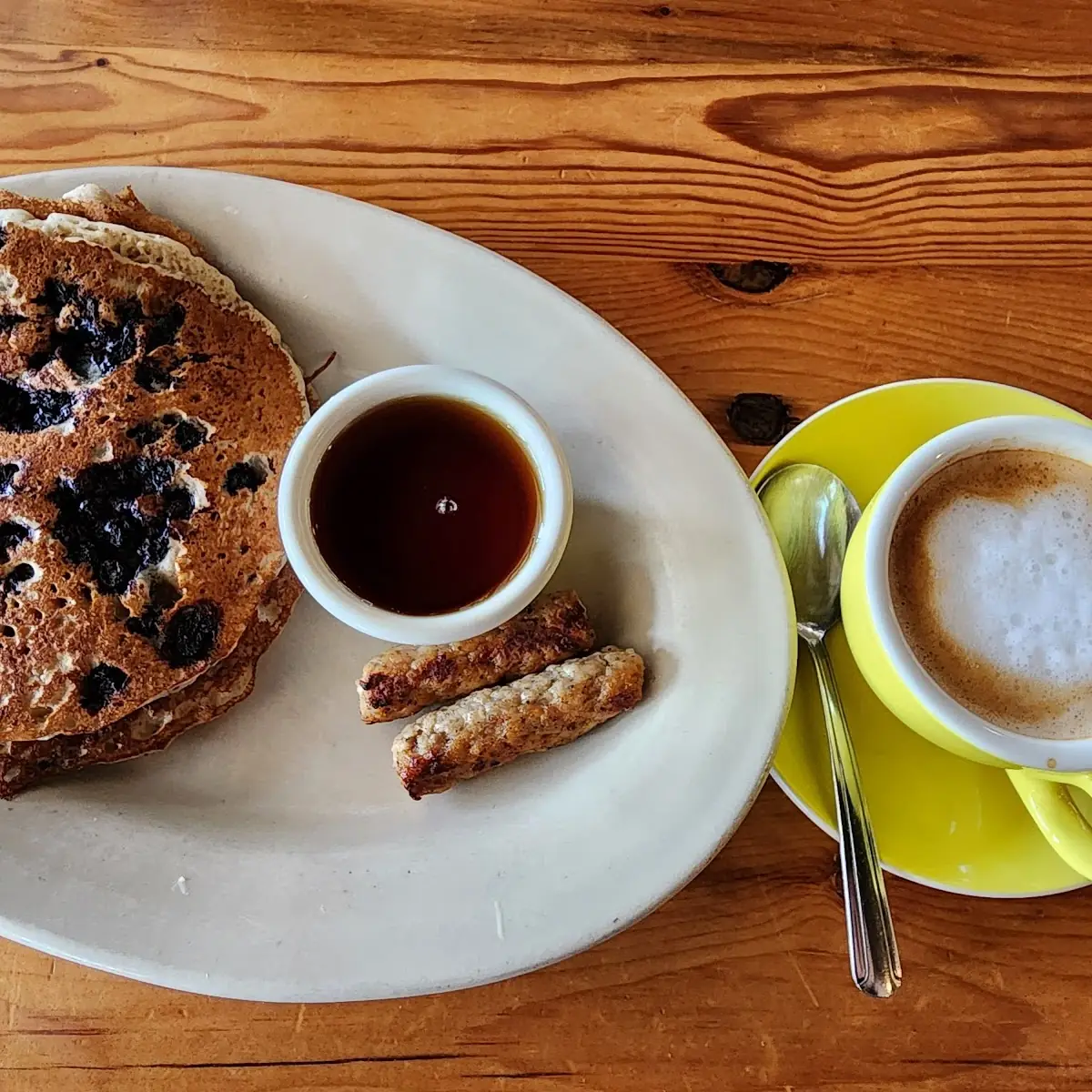 Wild Blueberry Pancakes