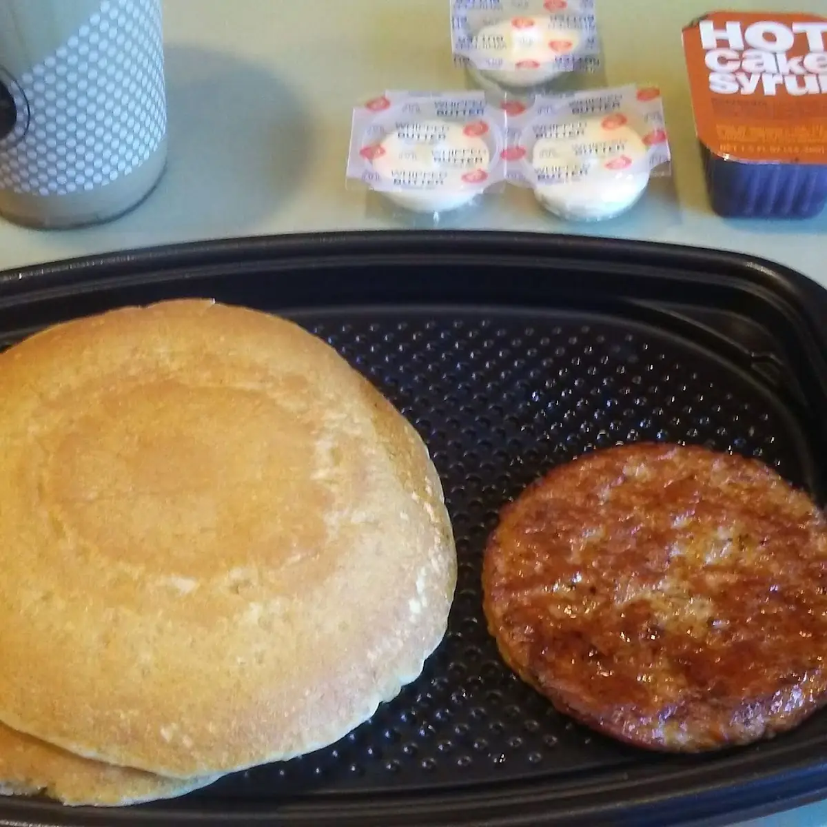 Big Breakfast Hotcakes and Sausage
