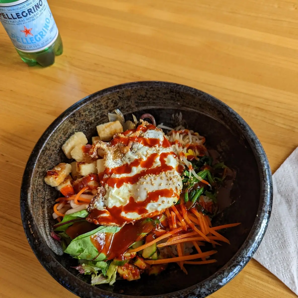 Bibimbap with Tofu