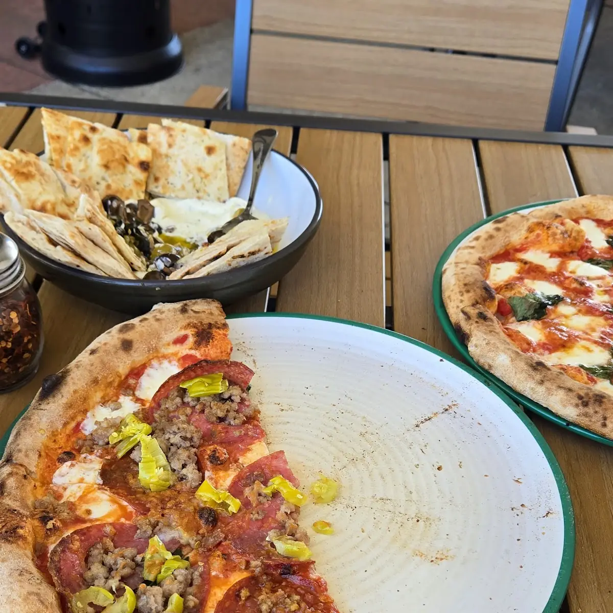Pizza Dough Fries & Hummus