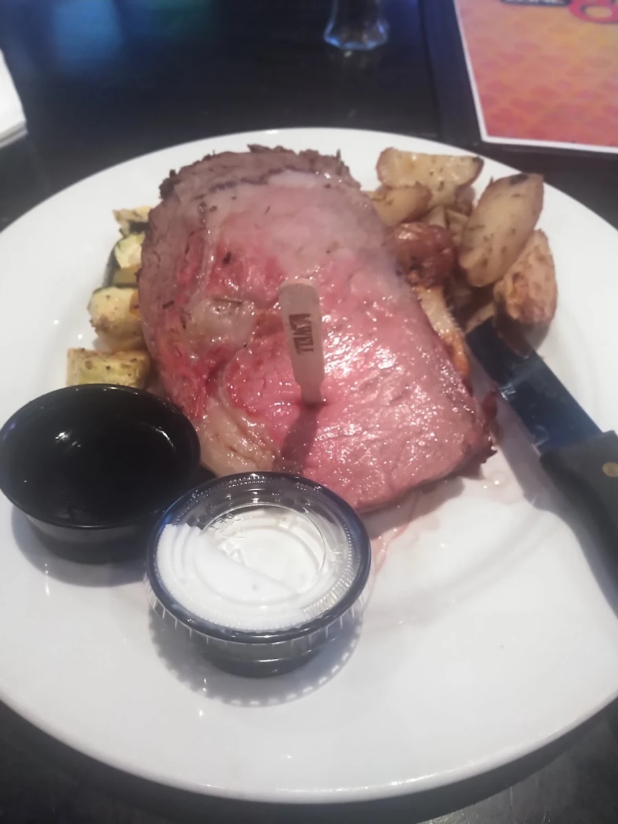 Prime Rib with Roasted Potatoes