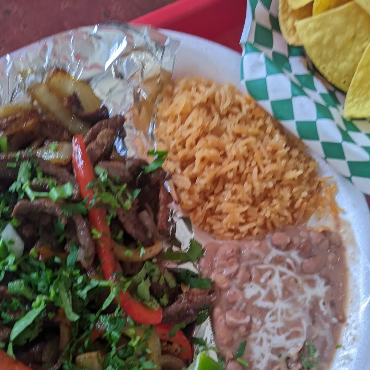 Beef Fajitas