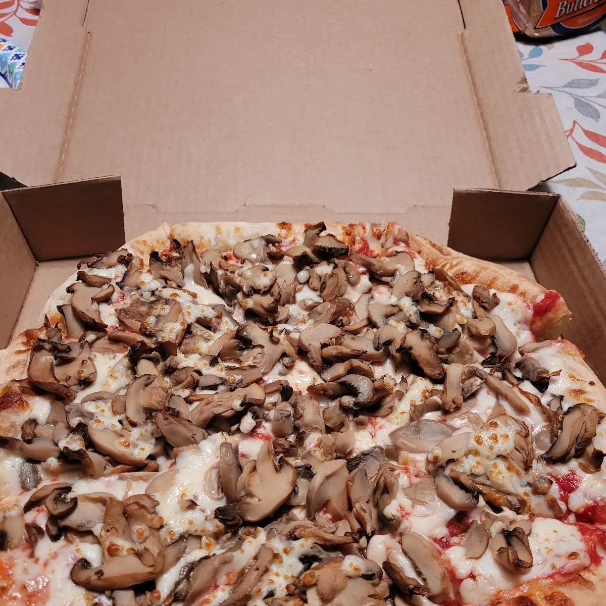 Triple Mushroom Pizza