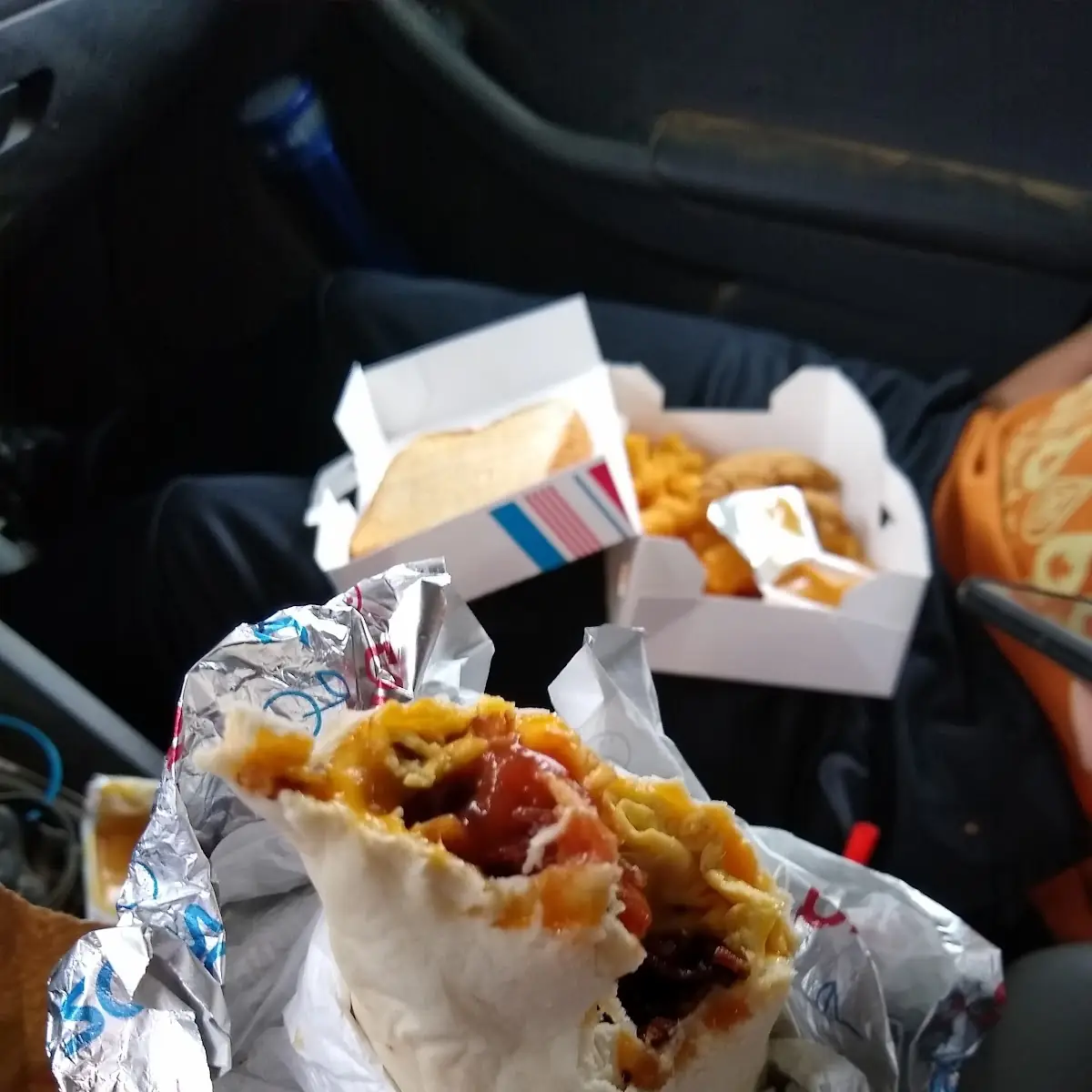 Bacon Egg and Cheese Burrito