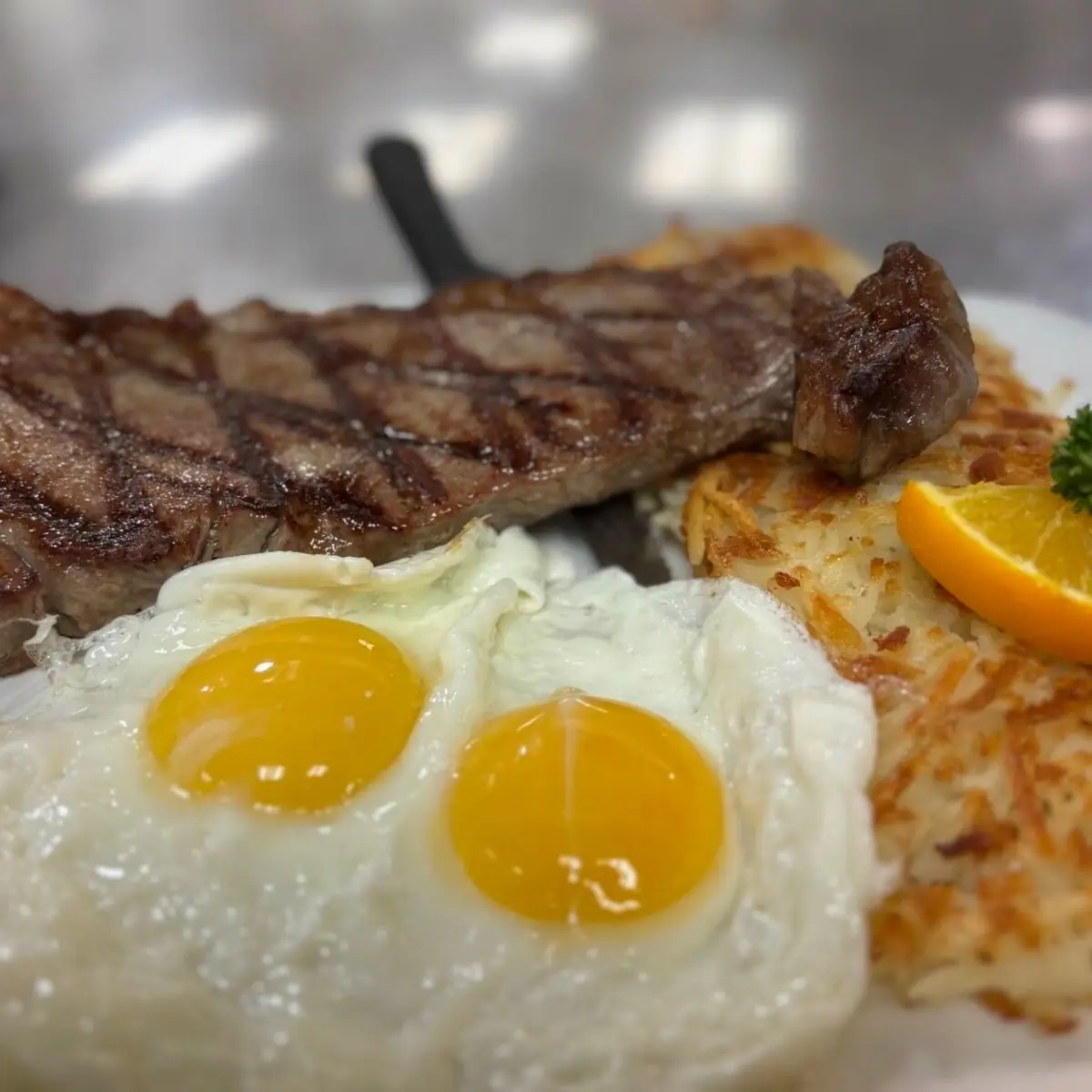 New York Steak & Egg Combo