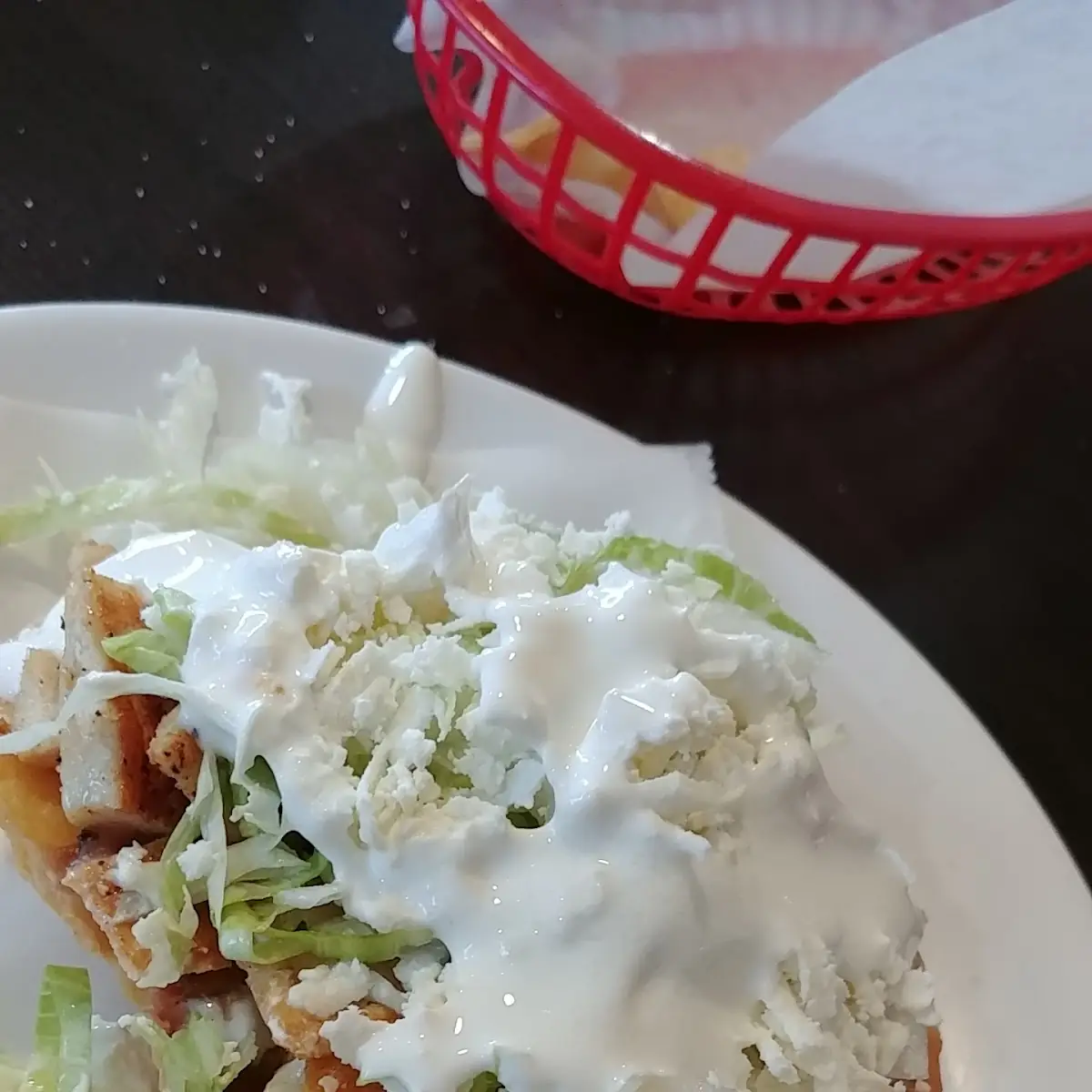Chicken Tostada