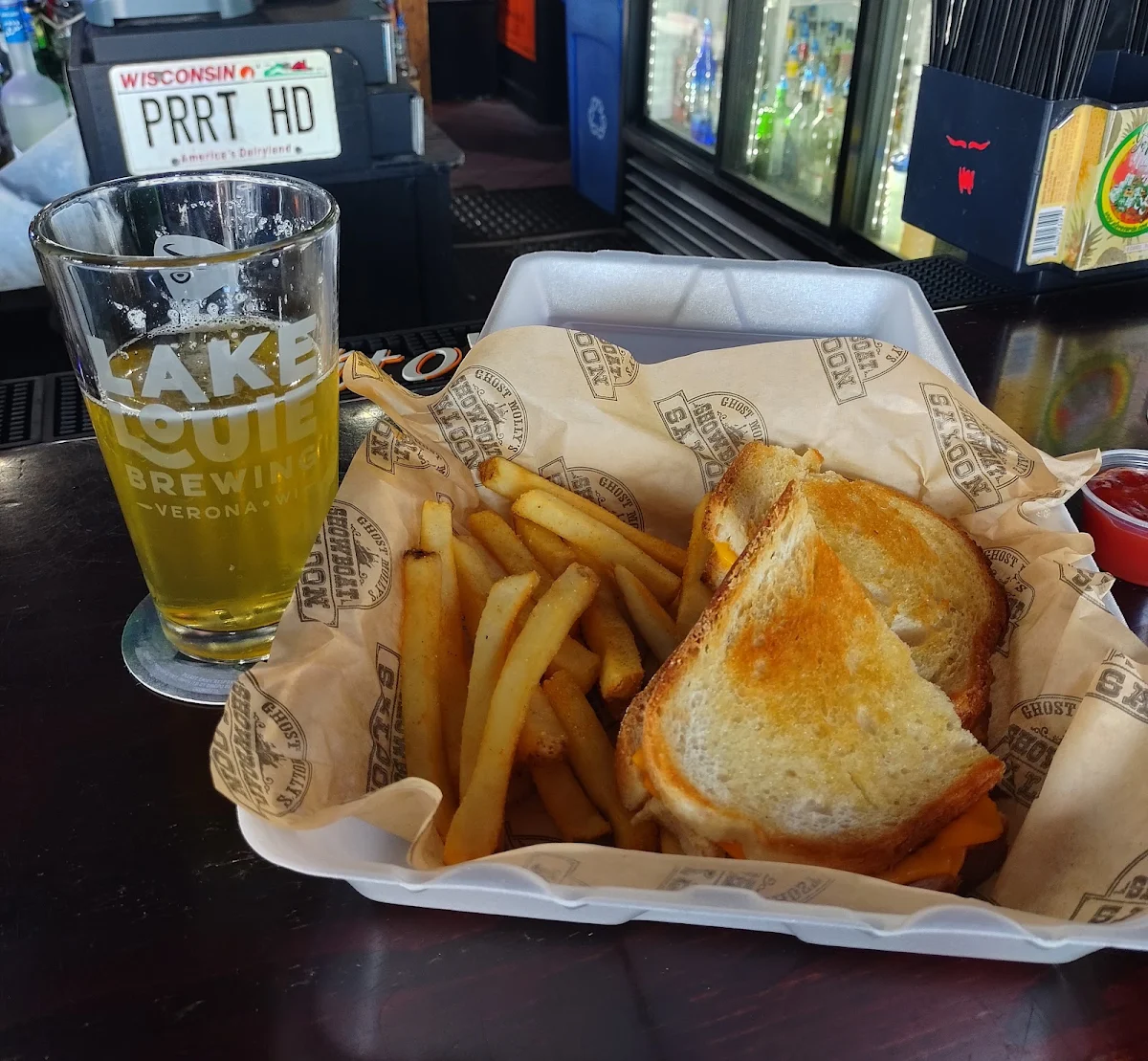 Grilled Cheese and Fries