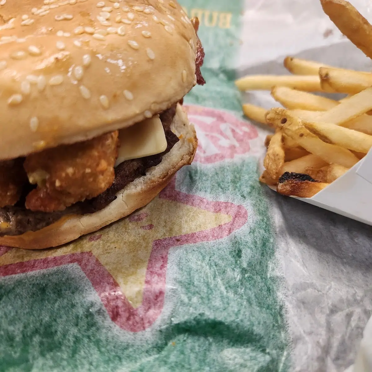 Diablo Bacon Burger Combo