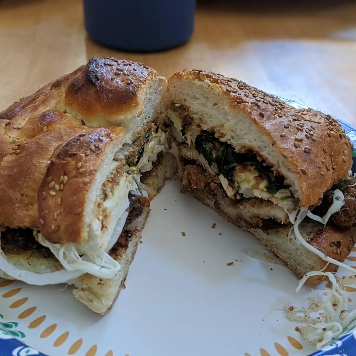 Milanesa de Pollo Cemita