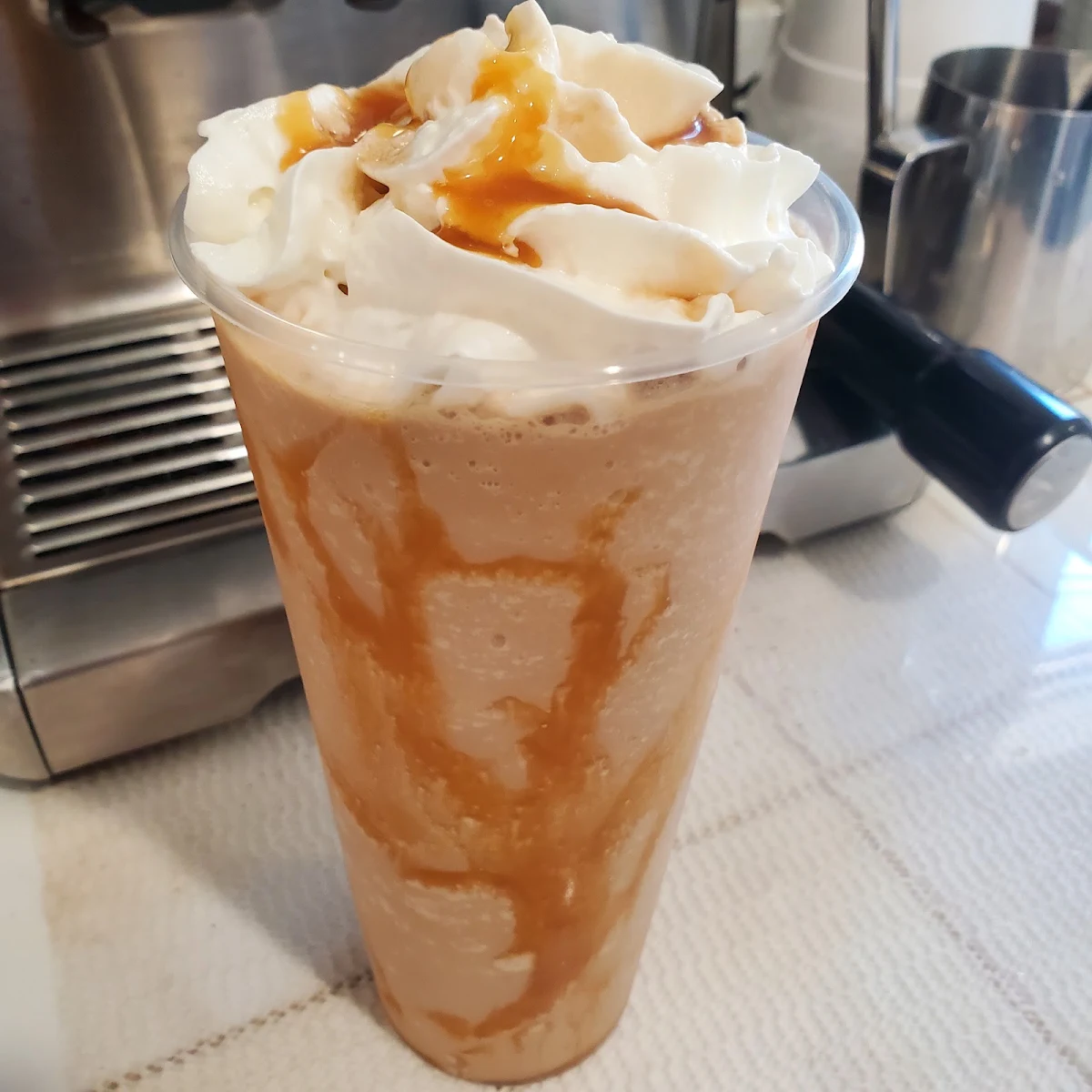 Brown Sugar Caramel Pecan Frappe