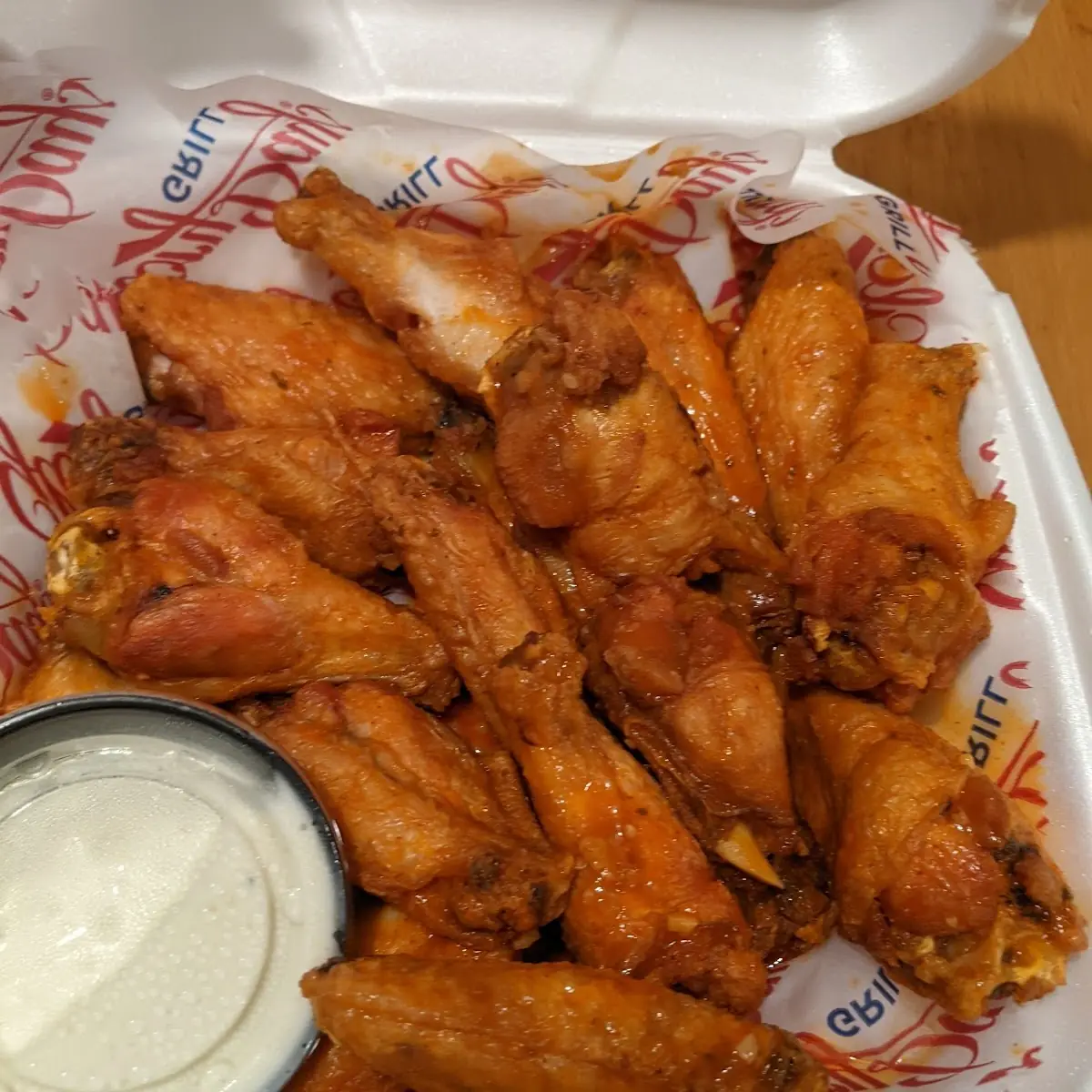 Honey Old Bay Wings