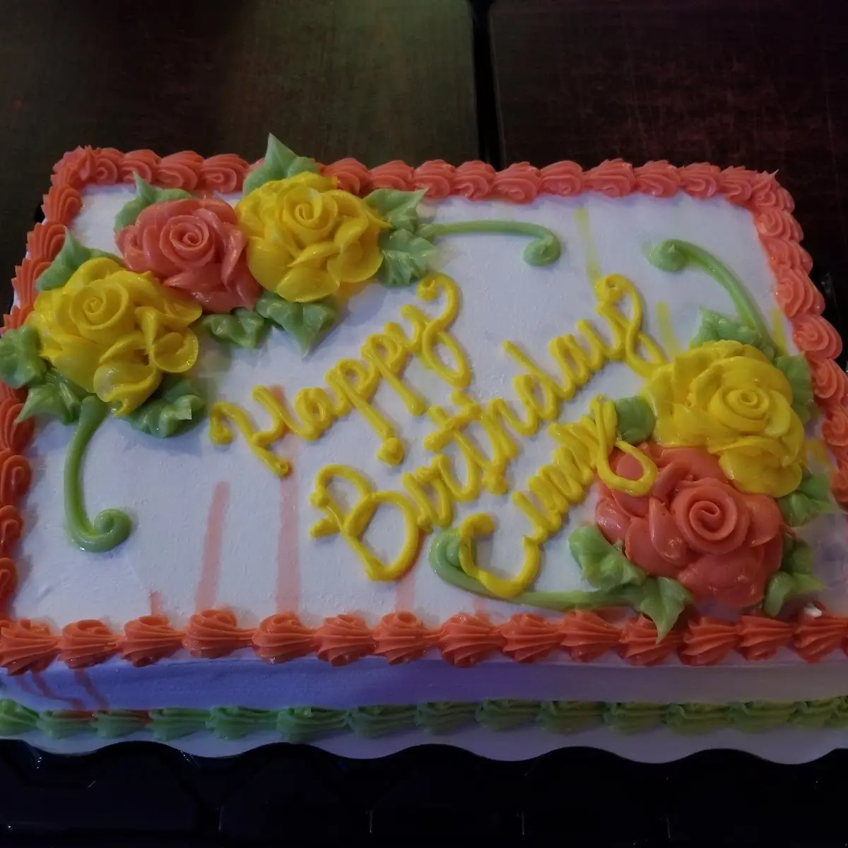 My Birthday Cake