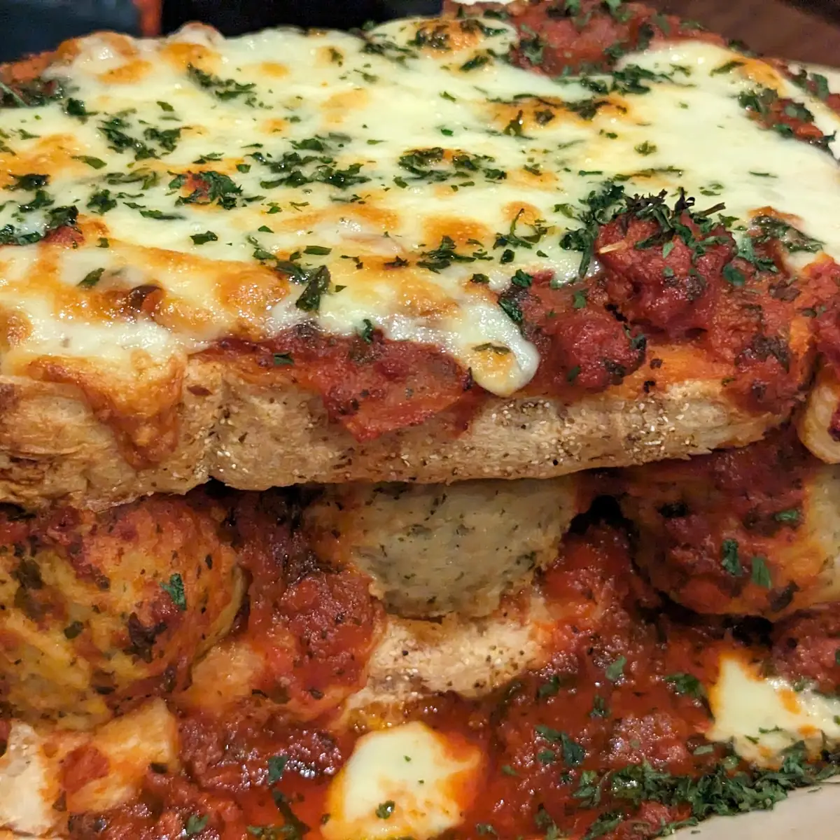 Baked Meatball Sub
