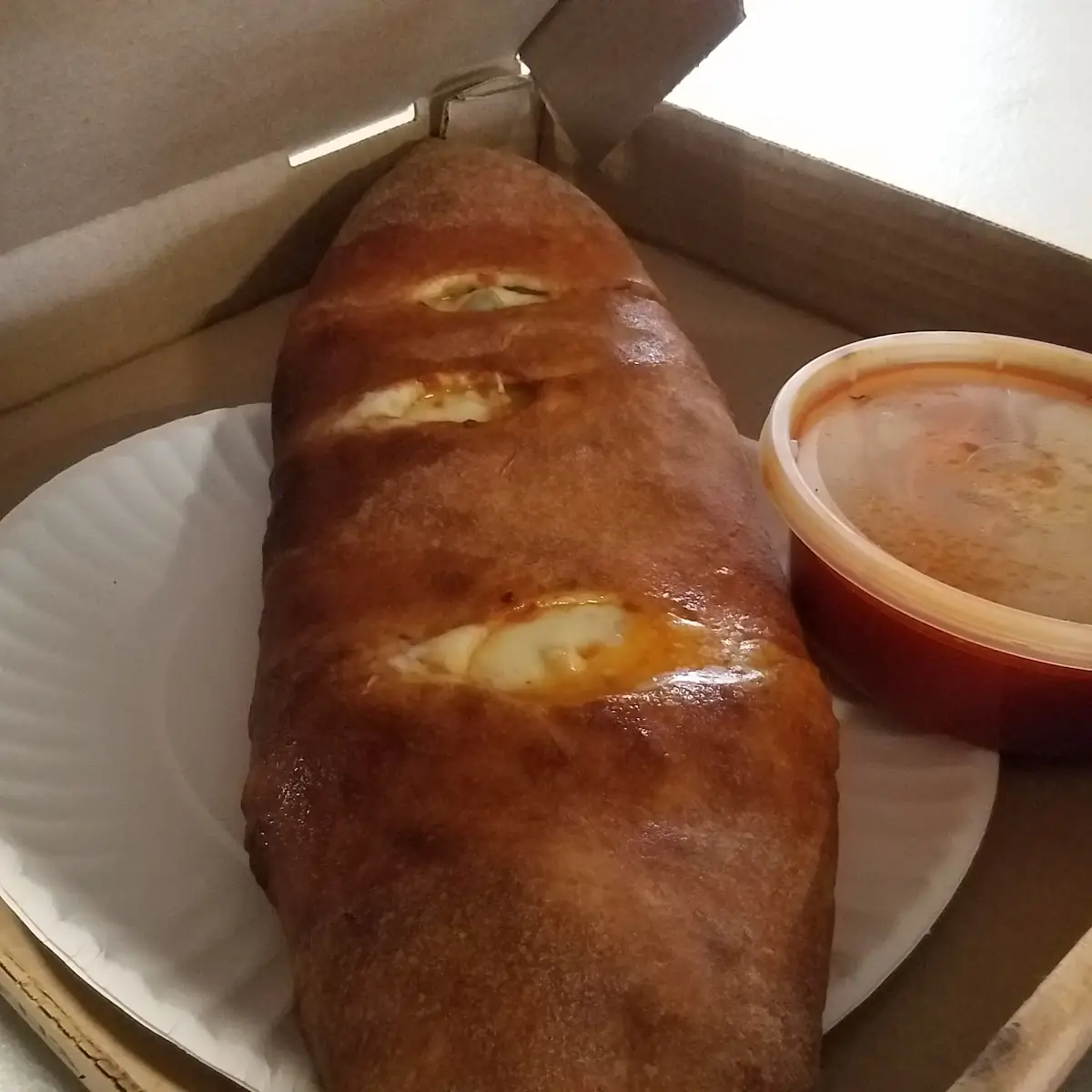 Buffalo Chicken Calzone