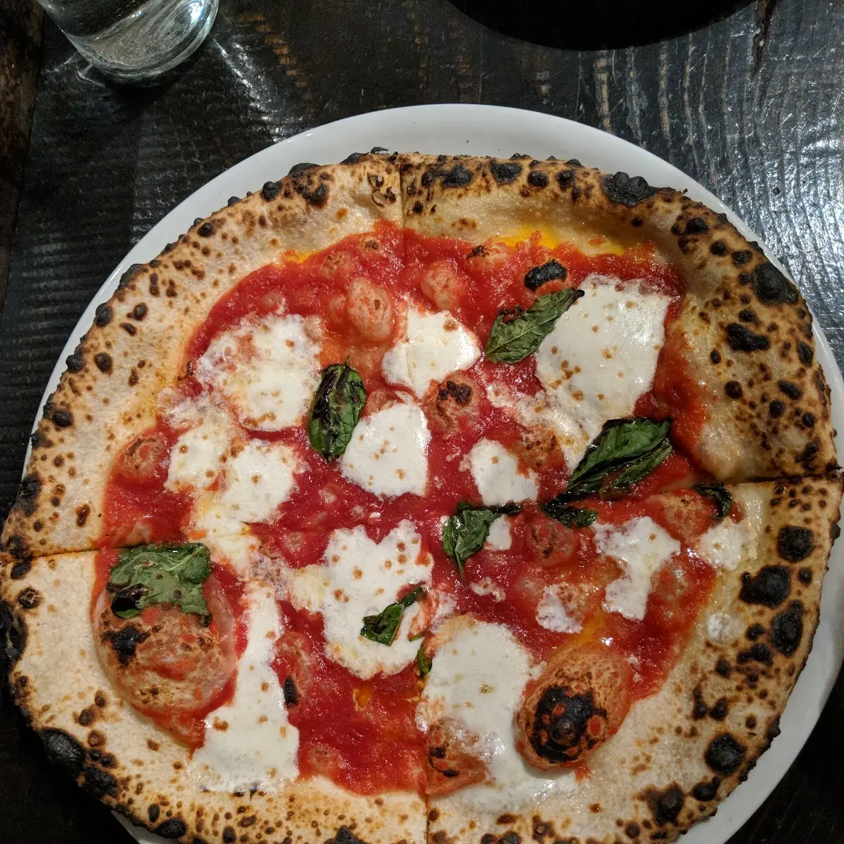Wood-Fired Margherita Pizza