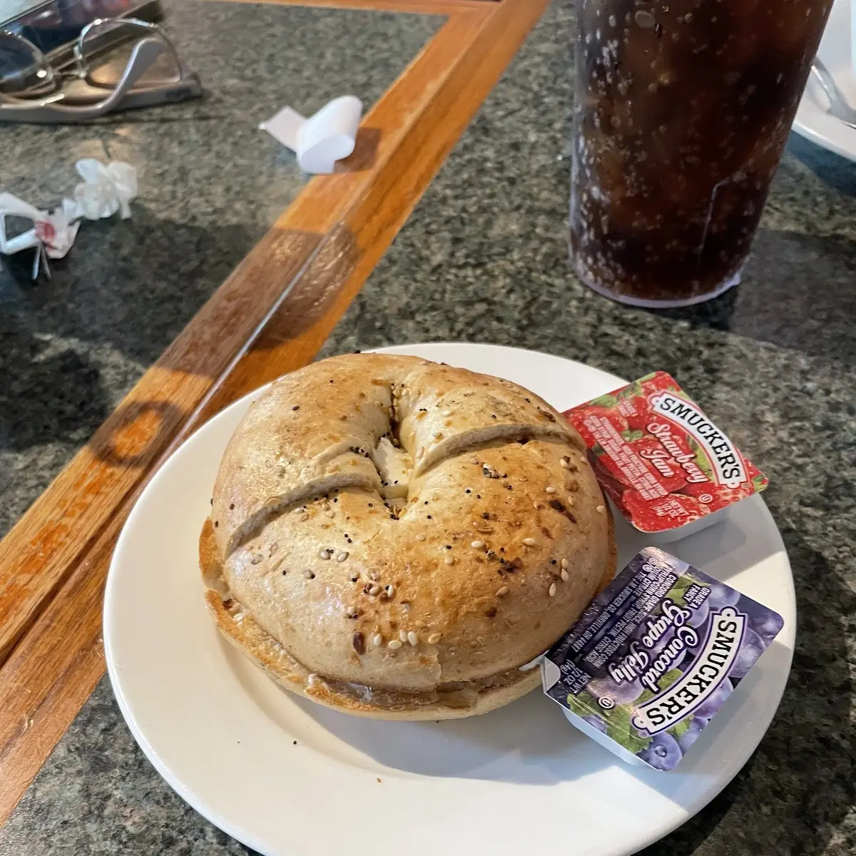 Everything Bagel with Cream Cheese