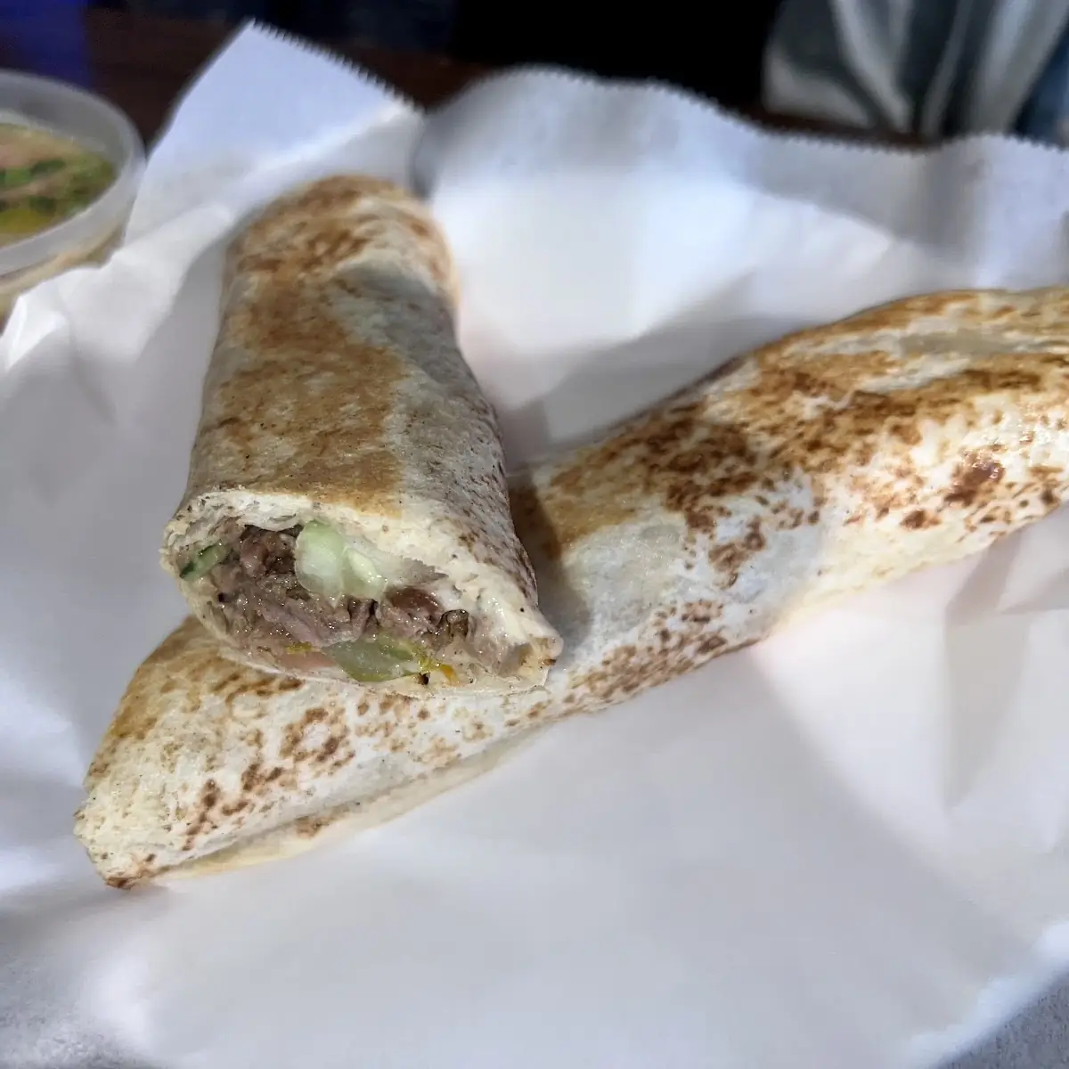 Beef Lamb Shawarma Wrap