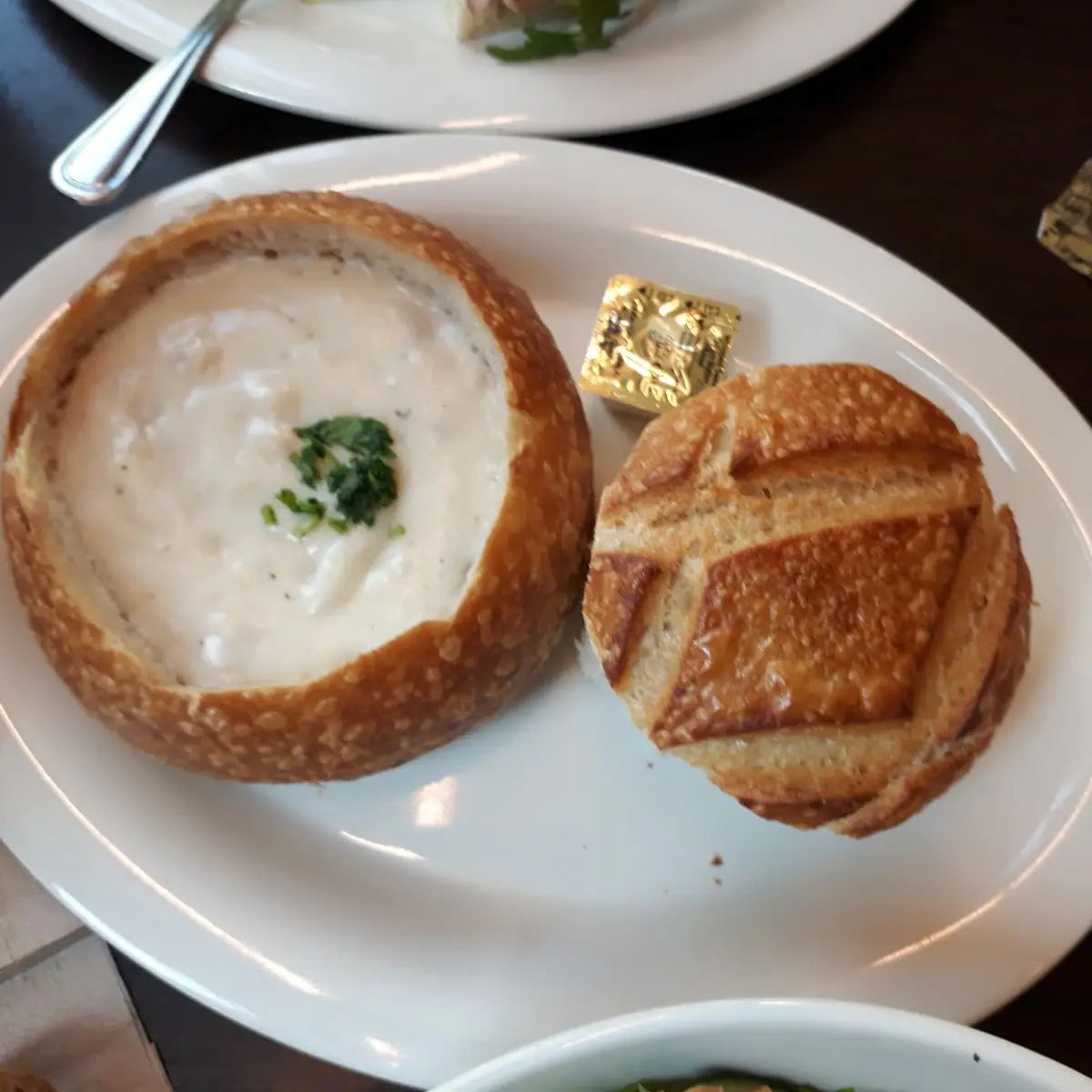 A Sourdough Bread Bowl