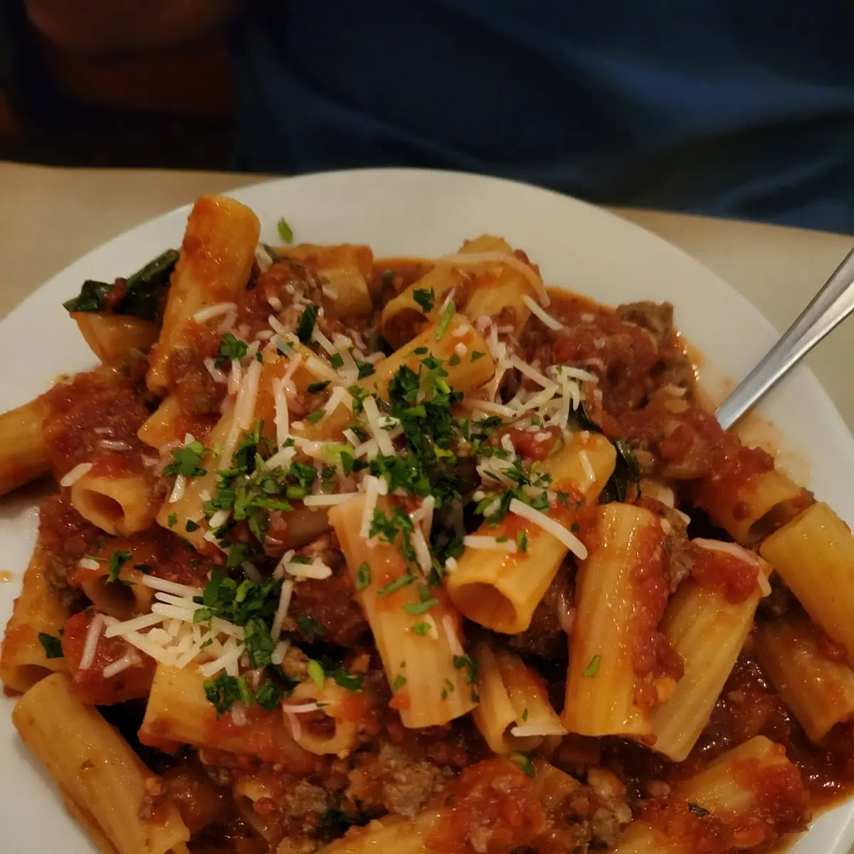 Rigatoni Bolognese