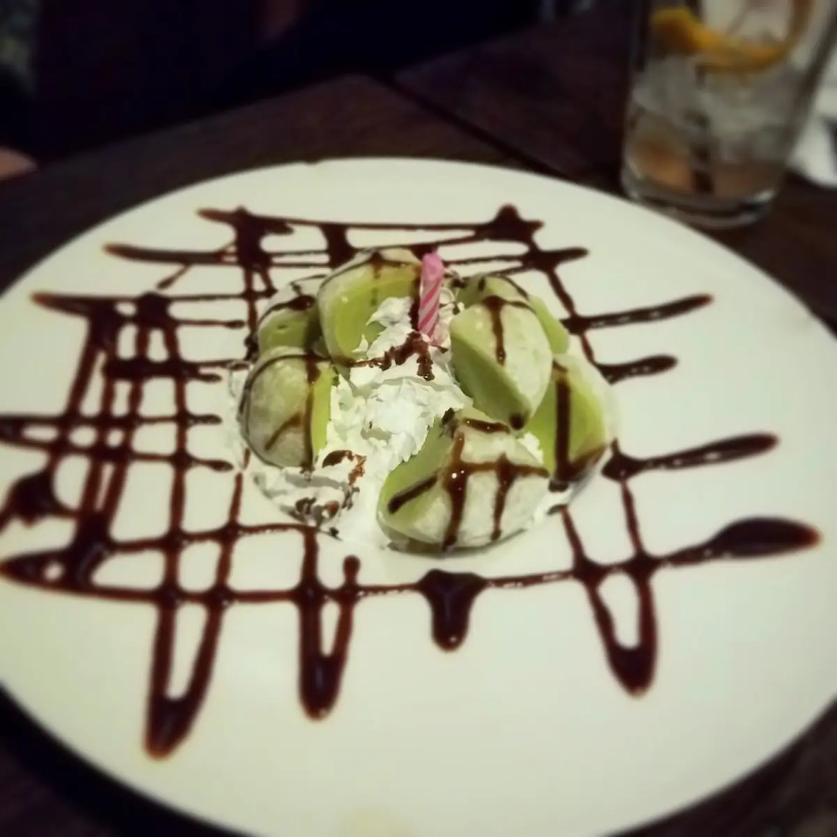 Green Tea Mochi Ice Cream