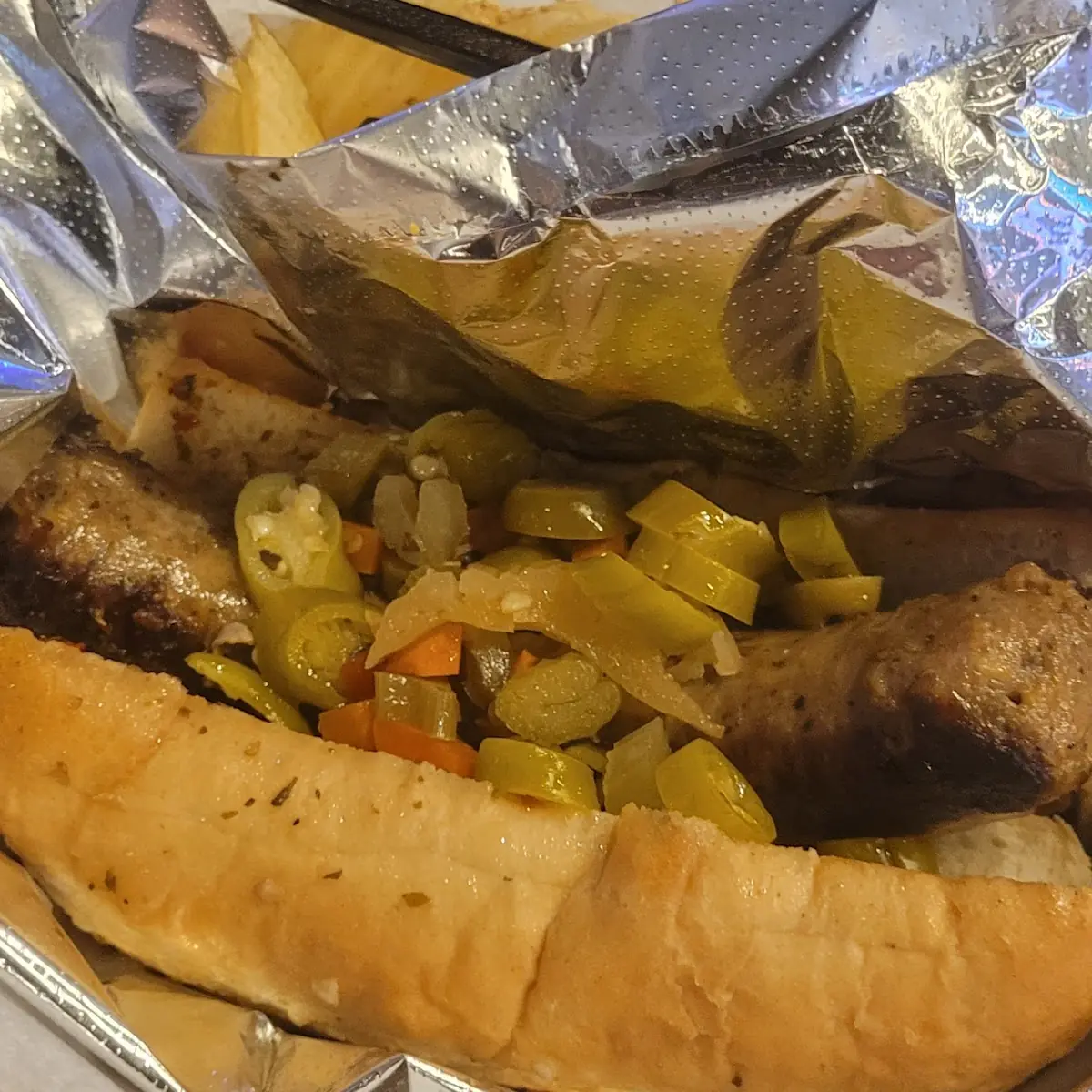 Italian Sausage Sandwich
