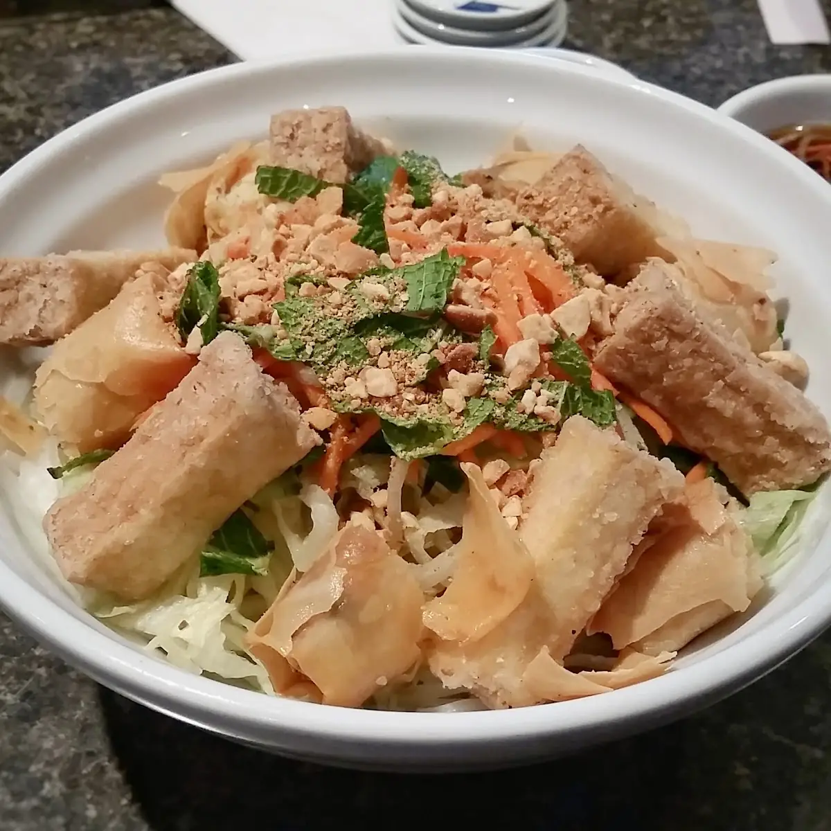 Vegetarian Vermicelli Bowl